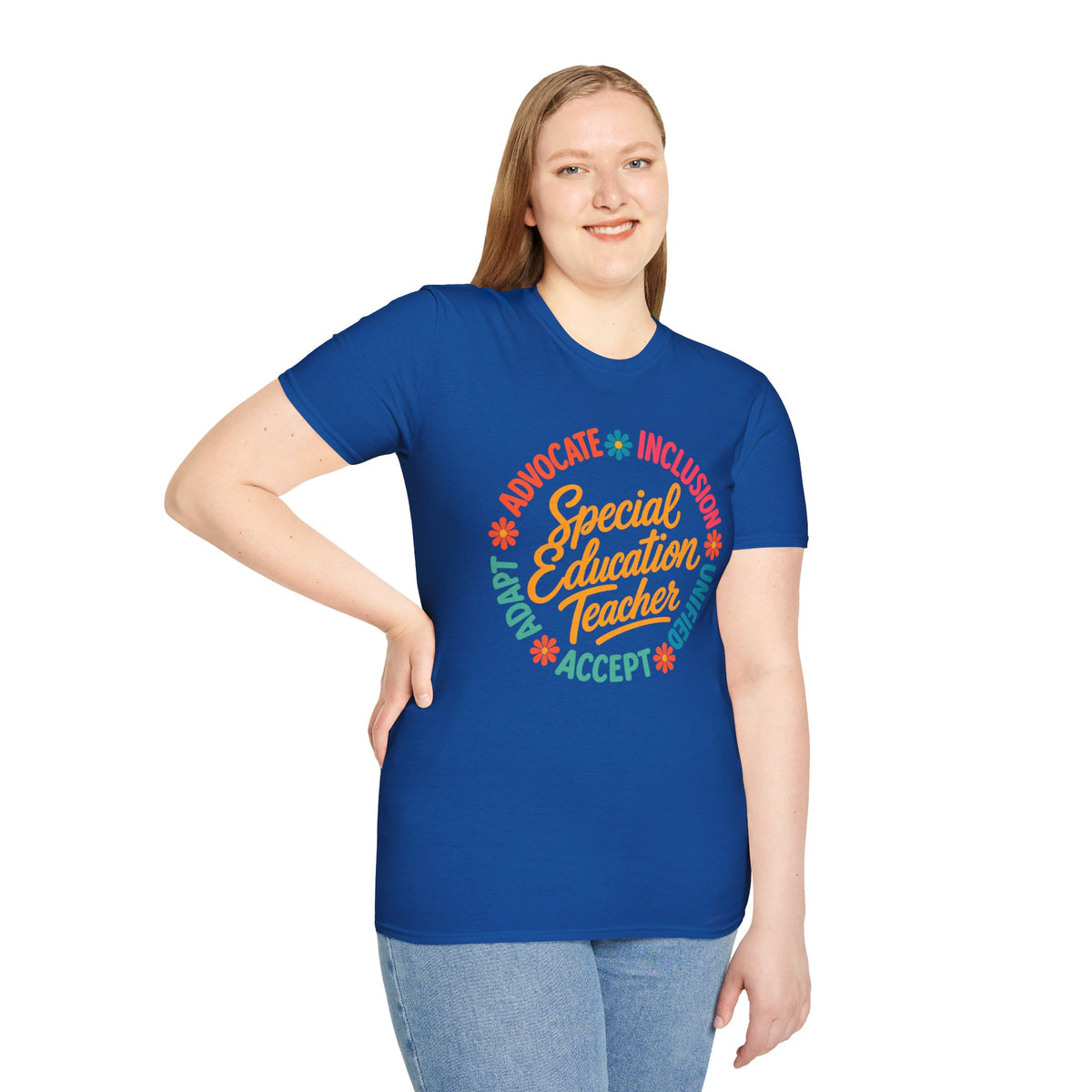 Special Education Teacher Shirt Advocate Inclusion Acceptance T Shirt  Teacher Gift Autism Awareness Inclusive Classroom Tee