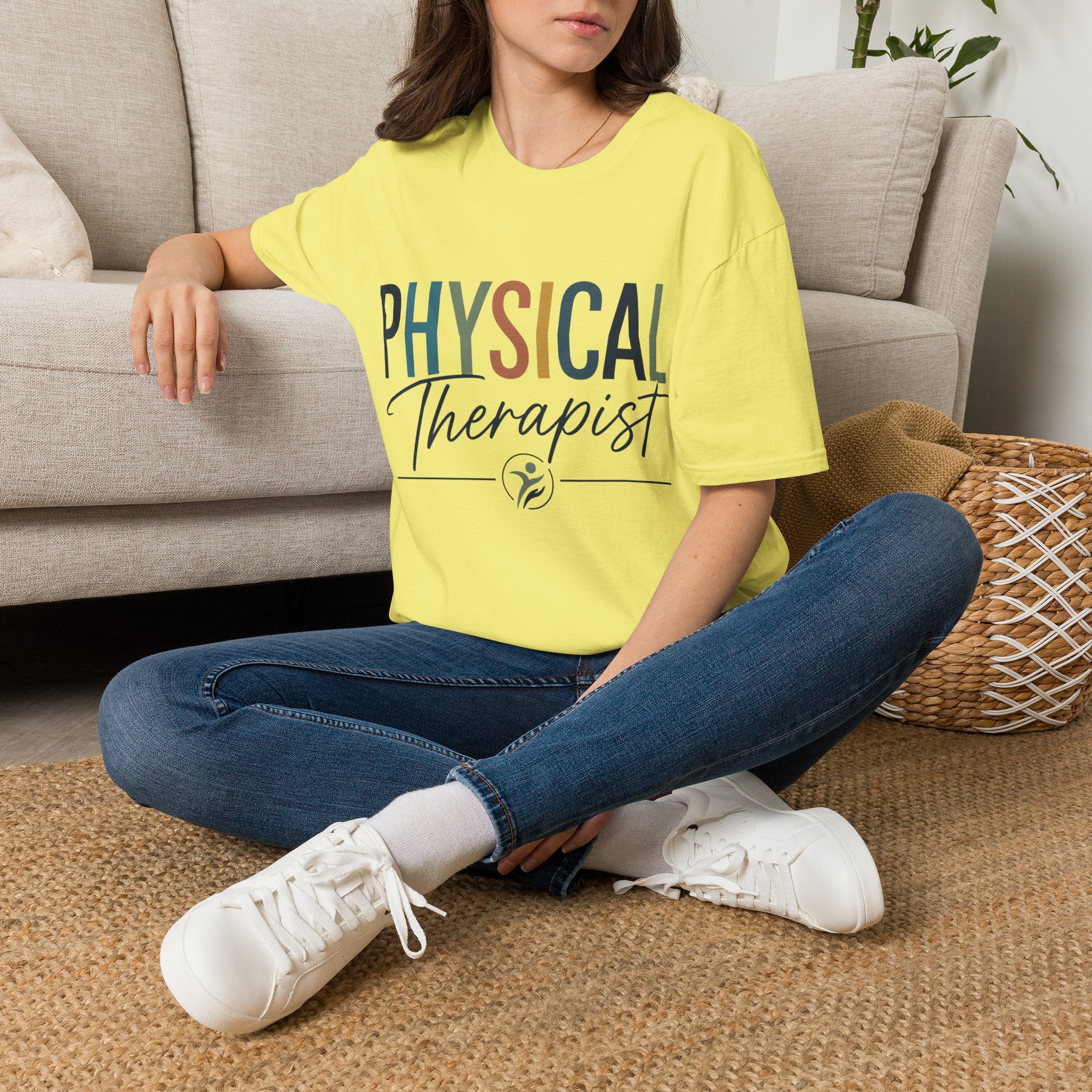 Physical Therapist Shirt | PT T-Shirt | Colorful Therapy Graphic Tee | Physical Therapy Gift | Therapist Apparel | Healthcare Professional
