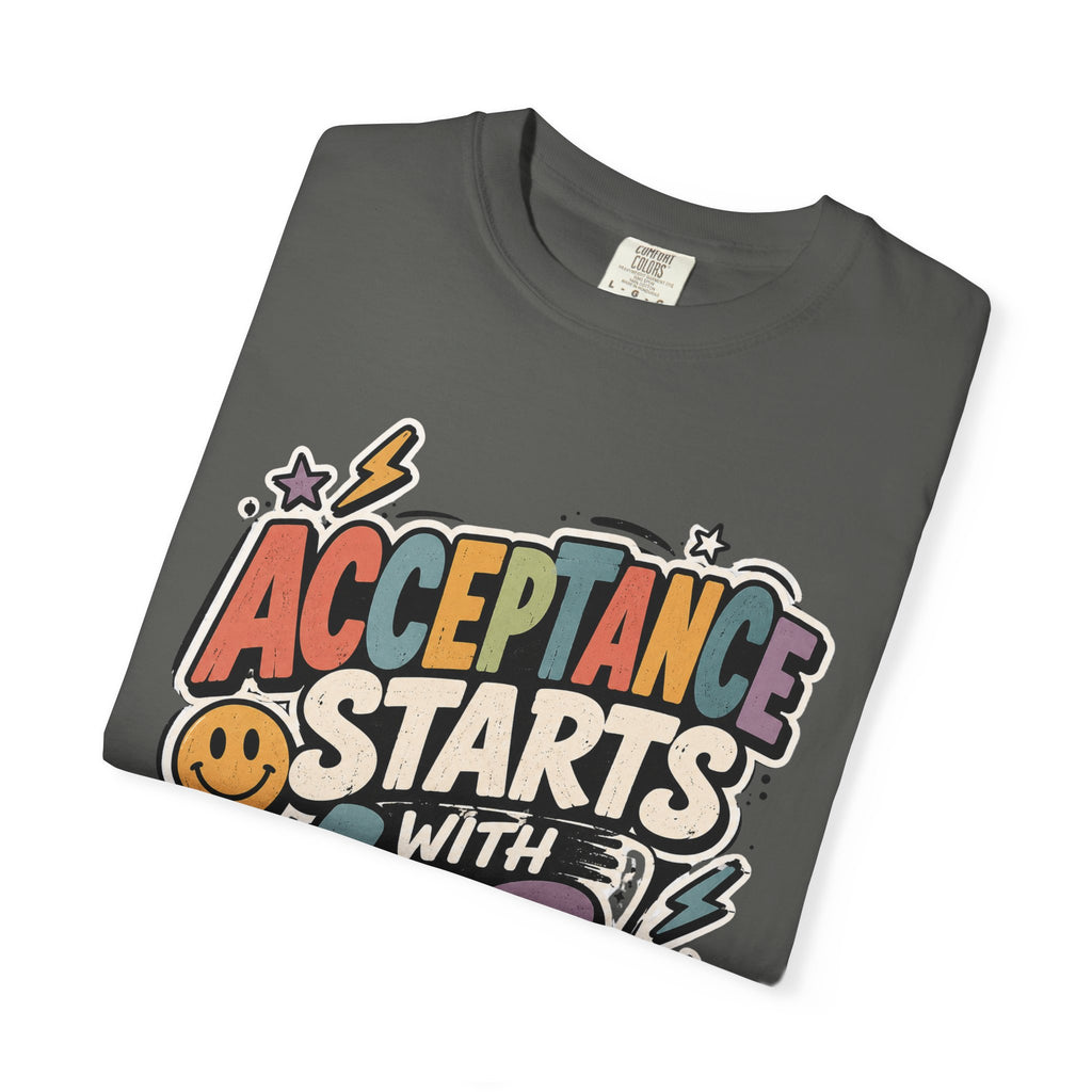 Autism Acceptance Shirt | Puzzle Heart Autism Awareness Shirt, Neurodiversity Inclusion Advocate Gift