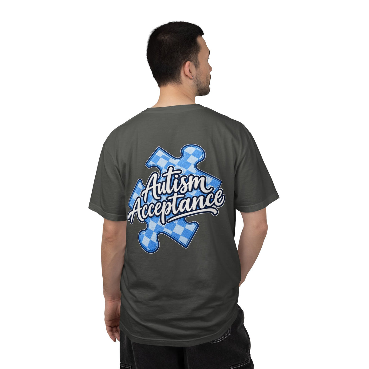 Autism Acceptance Puzzle Piece T-Shirt, Awareness Support Tee, Autism Advocate Shirt, Neurodiversity Gift, Autism Family Apparel