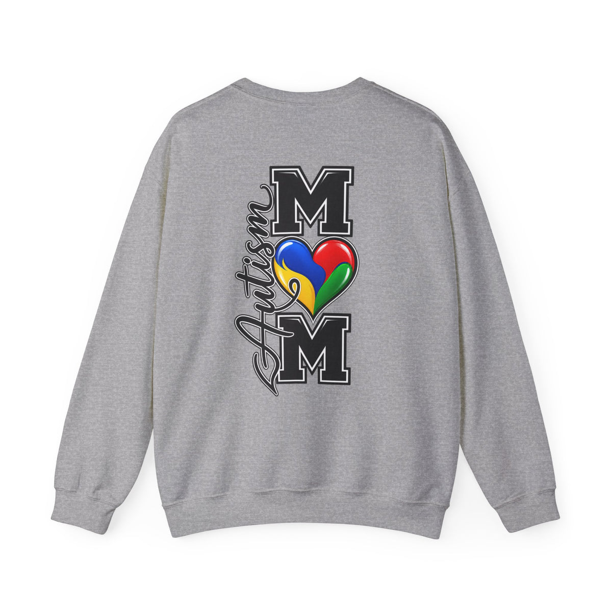 Autism Mom Crewneck, Puzzle Heart Awareness Sweatshirt, Autism Mom Gift Hoodie, Autism Acceptance Family Apparel