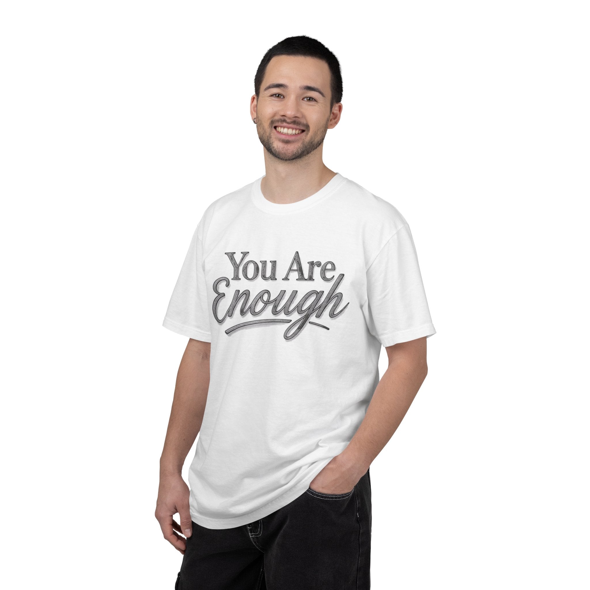 You Are Enough Shirt Inspirational T Shirt Positive Affirmation Tee Mental Health Awareness Shirt Self Love Gift Motivational Apparel