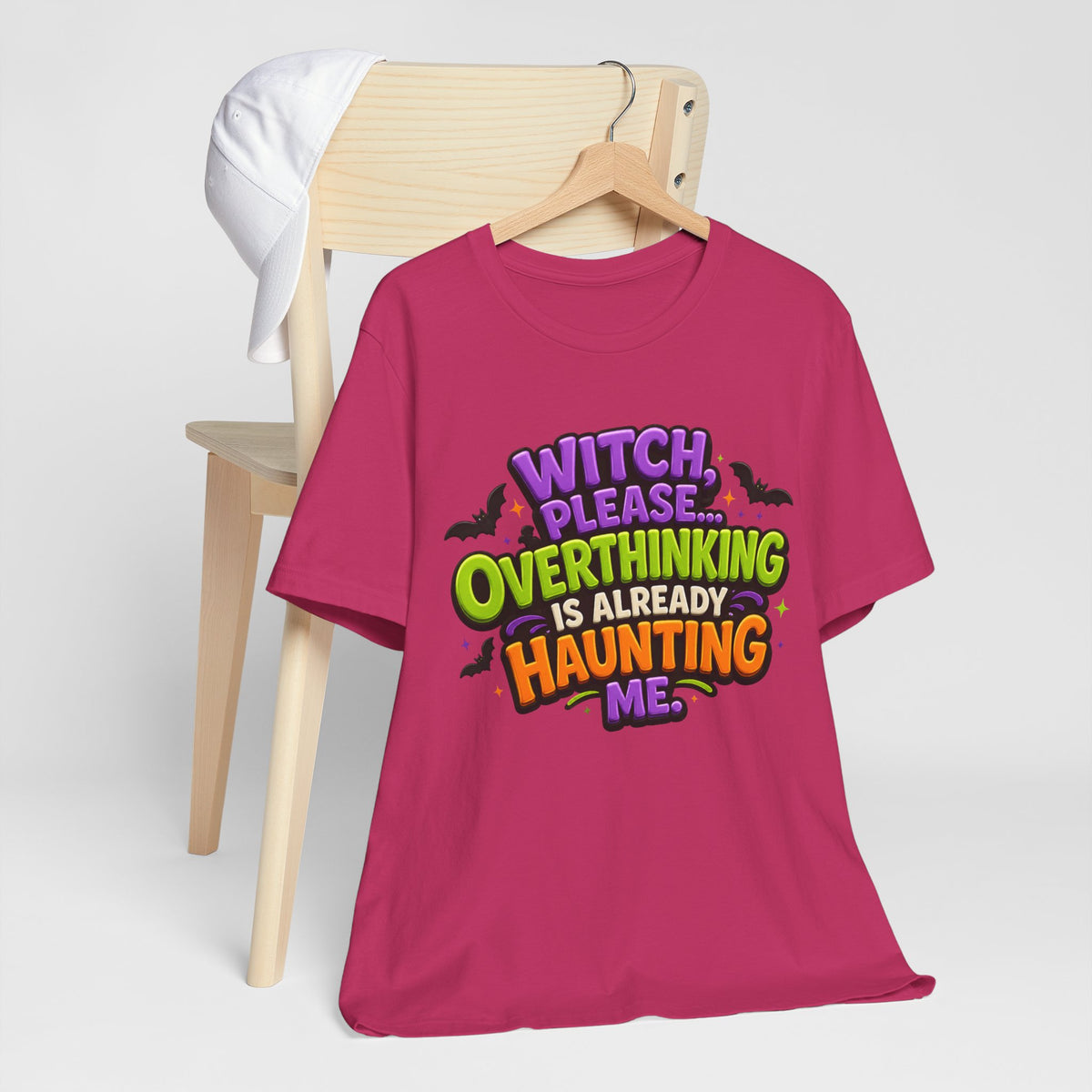 Witch Please Overthinking Is Already Haunting Me T-Shirt | Halloween Tee