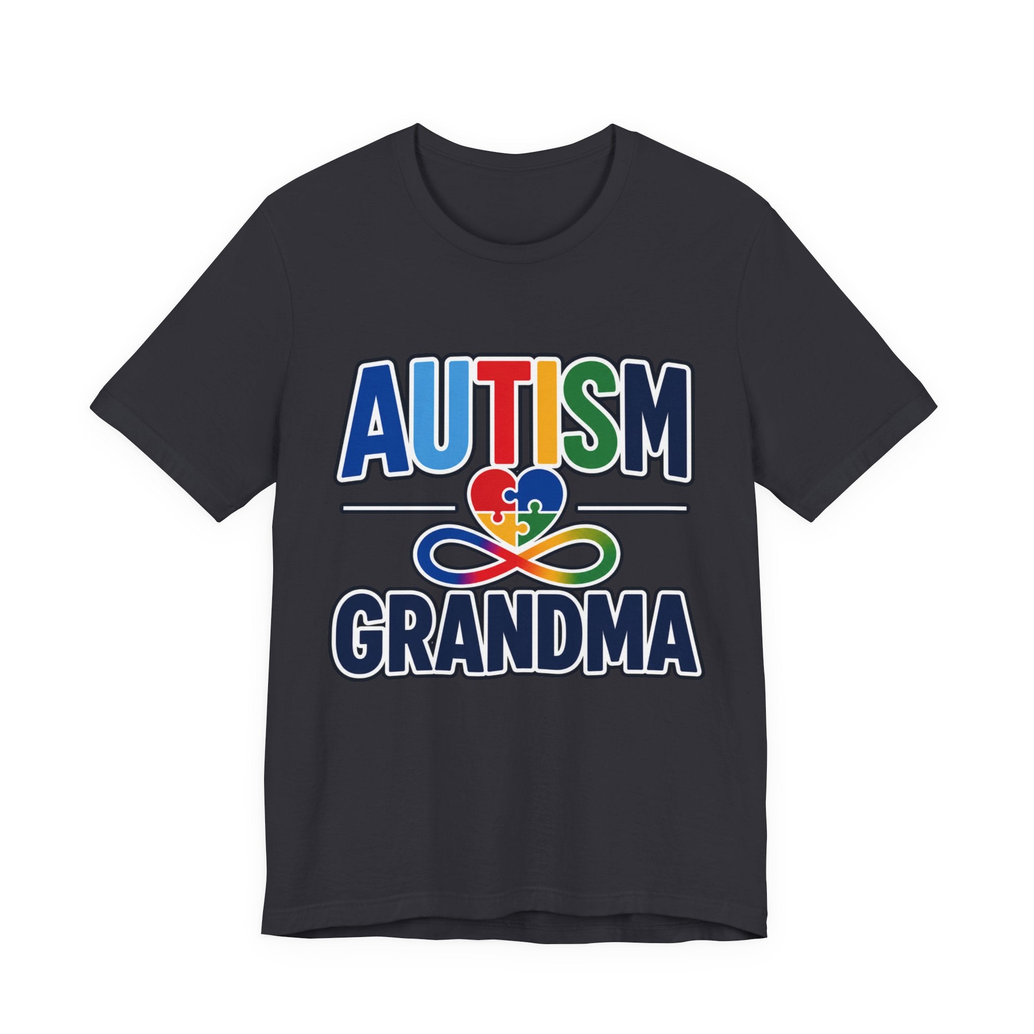 Autism Grandma Shirt | Puzzle Heart Infinity T-Shirt | Proud Autism Grandma Tee | Autism Awareness & Acceptance Gift