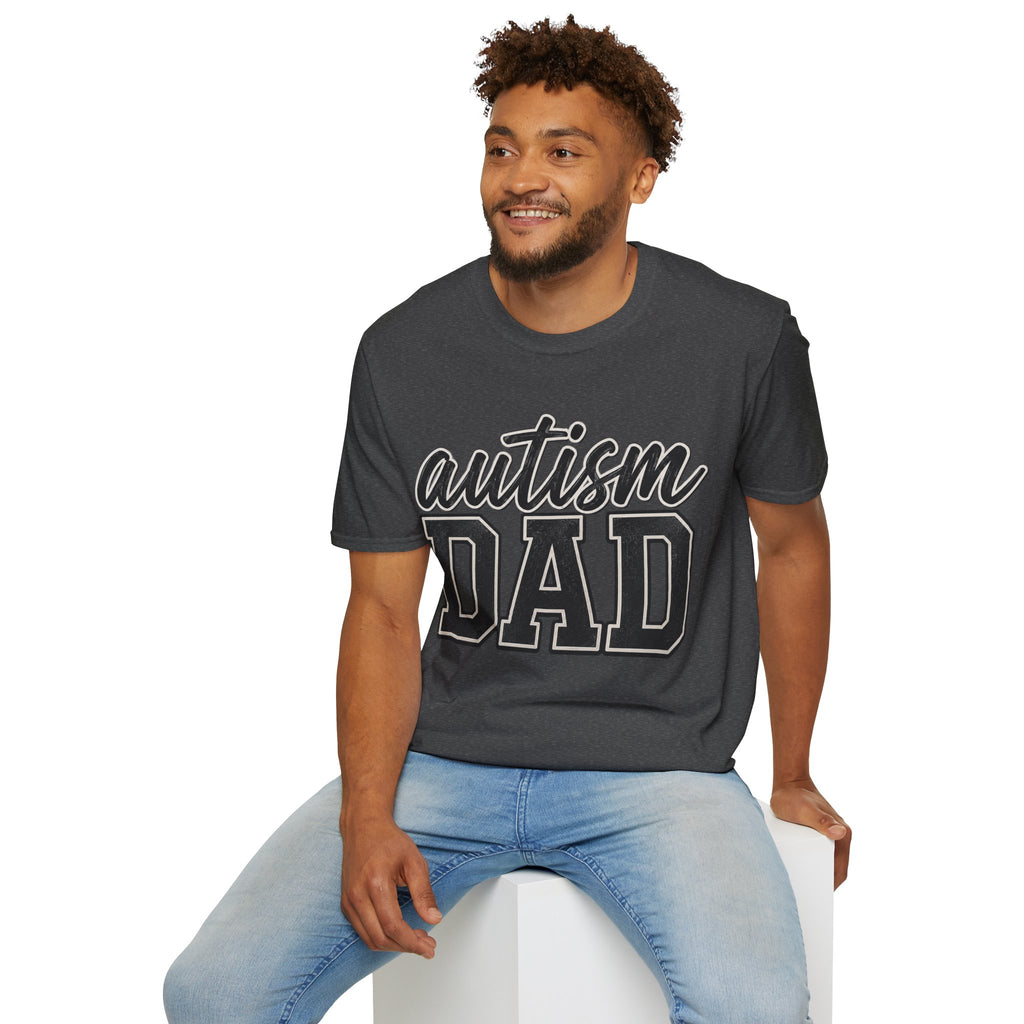 Autism Dad T-Shirt | Awareness Script and Special Needs