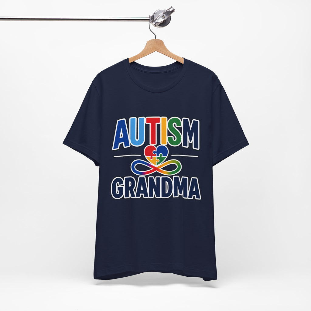 Autism Grandma Shirt | Puzzle Heart Infinity T-Shirt | Proud Autism Grandma Tee | Autism Awareness & Acceptance Gift