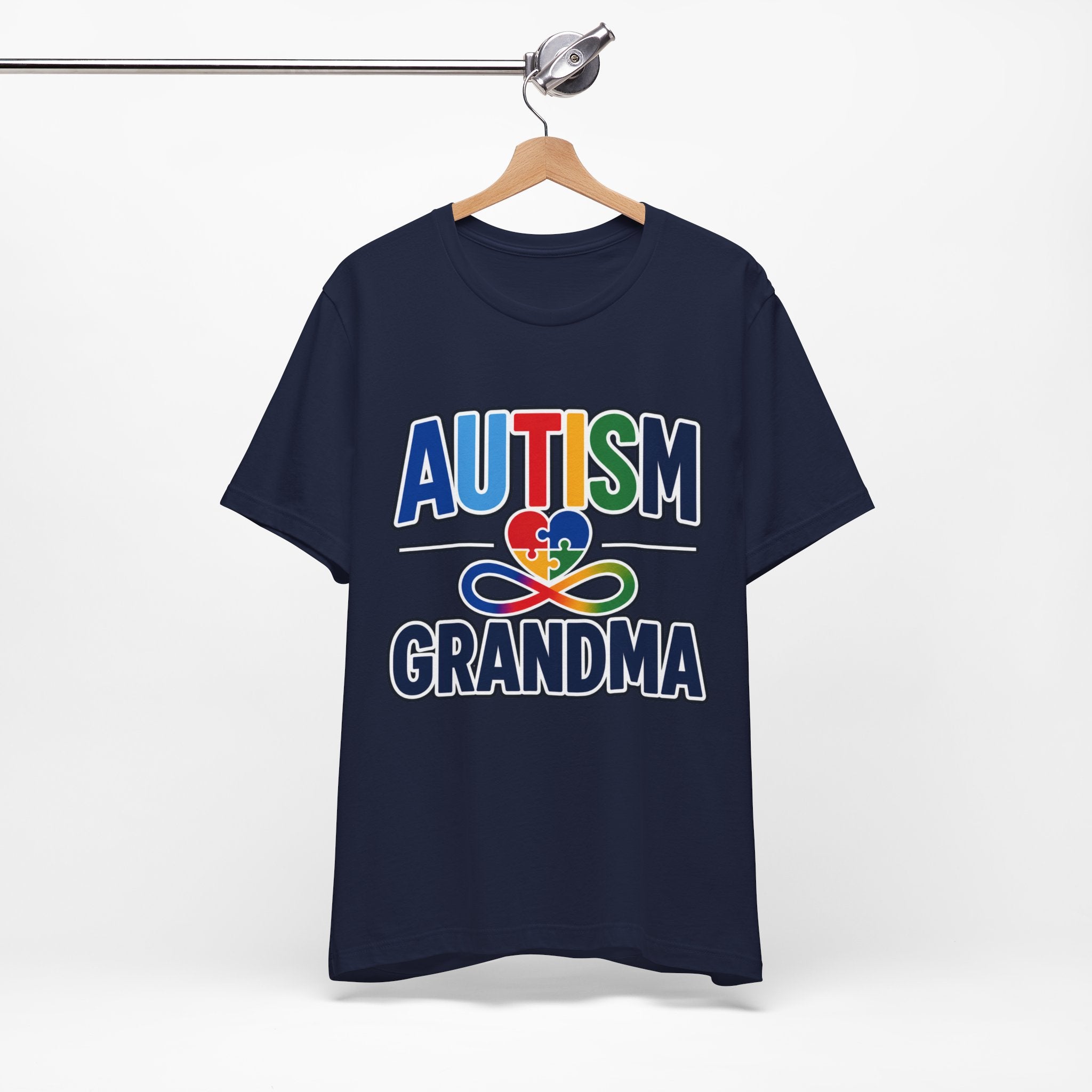 Autism Grandma Shirt | Puzzle Heart Infinity T-Shirt | Proud Autism Grandma Tee | Autism Awareness & Acceptance Gift