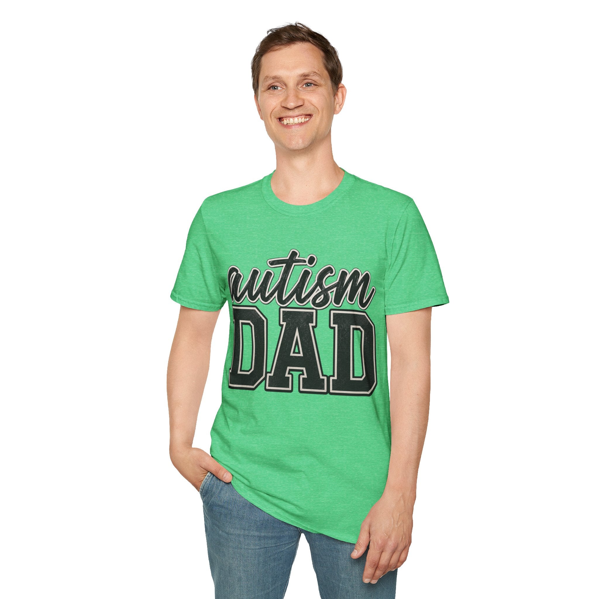 Autism Dad T-Shirt | Awareness Script and Special Needs