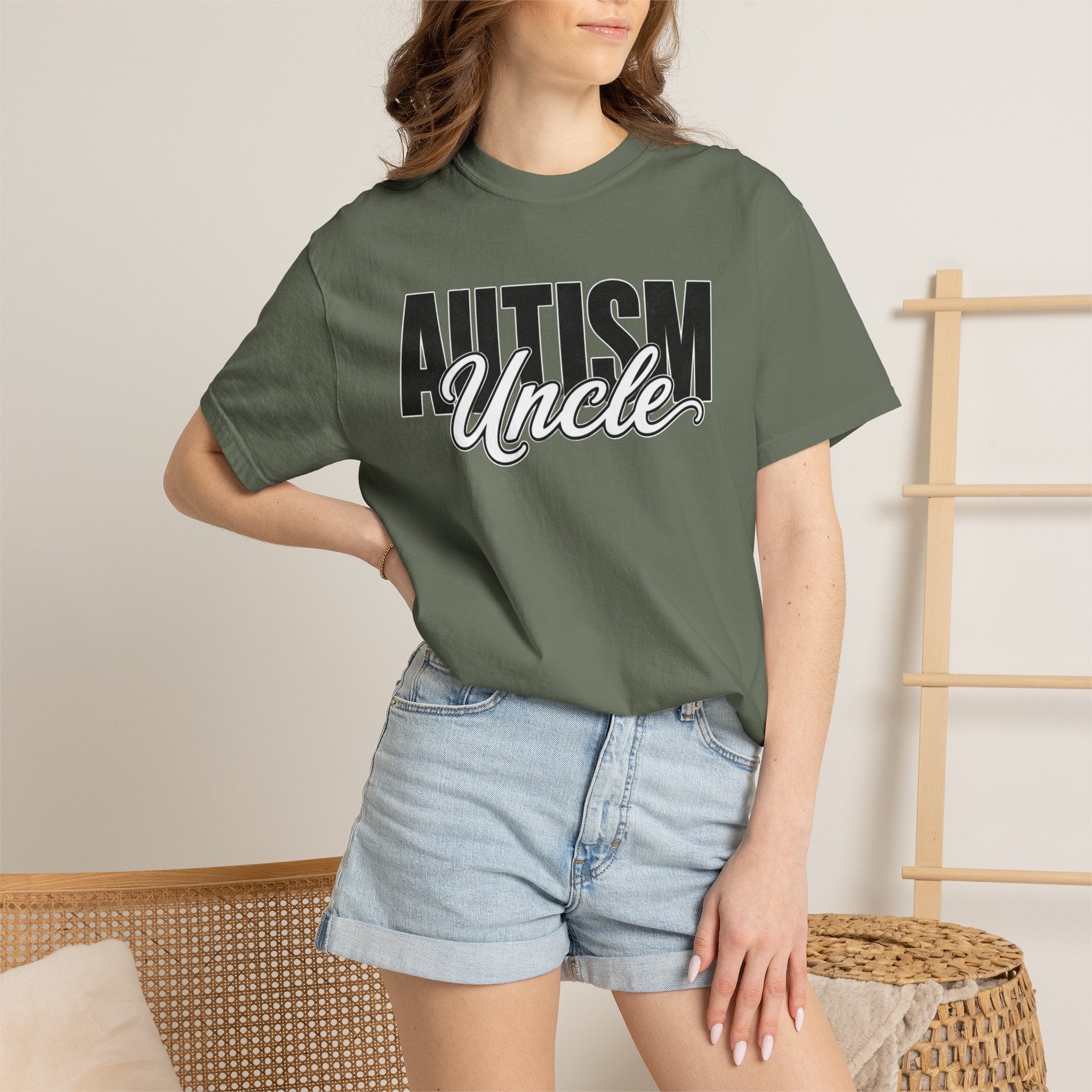 Autism Uncle Shirt Proud Autism Uncle T Shirt Autism Awareness Autism Acceptance Gift Puzzle Heart Special Needs Family Tee