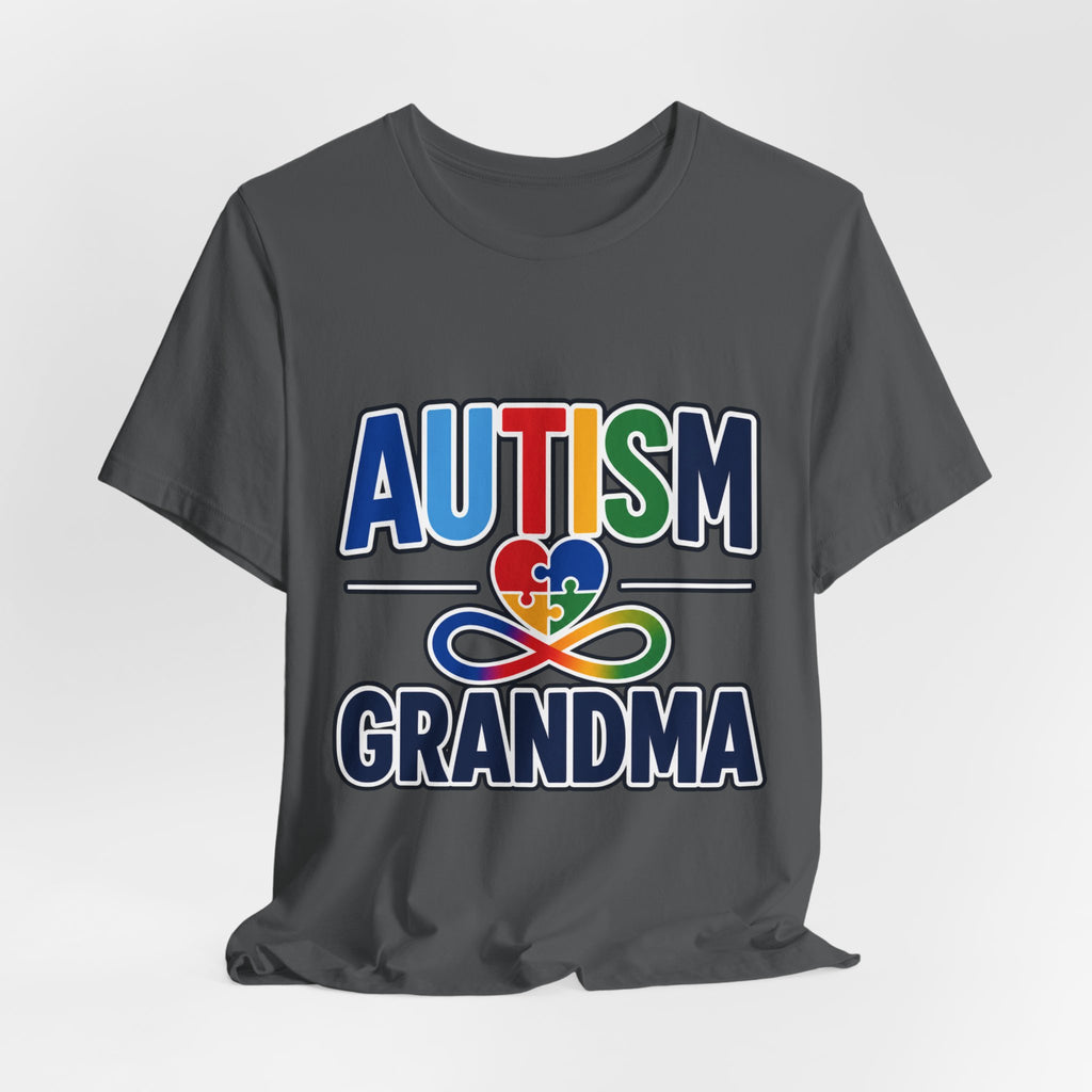 Autism Grandma Shirt | Puzzle Heart Infinity T-Shirt | Proud Autism Grandma Tee | Autism Awareness & Acceptance Gift