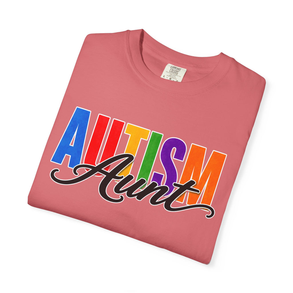 Autism Aunt Shirt Proud Autism Aunt T Shirt Autism Awareness Autism Acceptance Gift Puzzle Heart Special Needs Family Tee