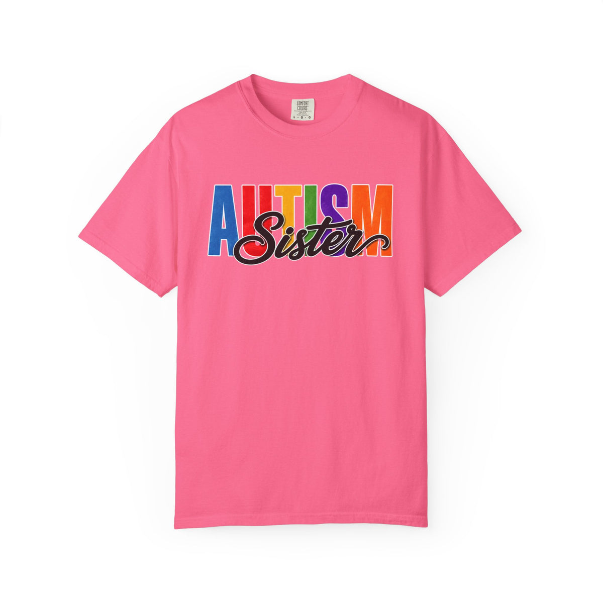 Autism Sister Shirt Proud Autism Sister T Shirt Autism Awareness Autism Acceptance Gift Puzzle Heart Special Needs Sibling Tee