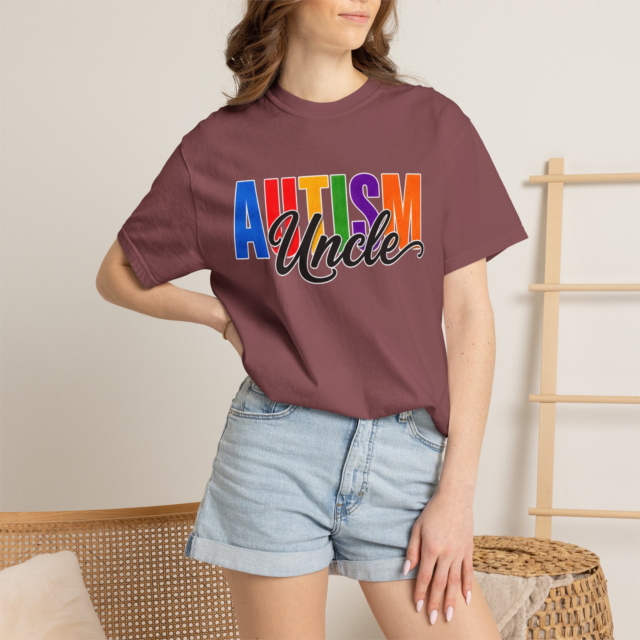 Autism Uncle Shirt Proud Autism Uncle T Shirt Autism Awareness Autism Acceptance Gift Puzzle Heart Special Needs Family Tee