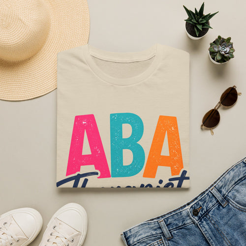 ABA Therapist Shirt  Behavior Technician Gift BCBA RBT Autism Therapist Tee Applied Behavior Analysis Shirt