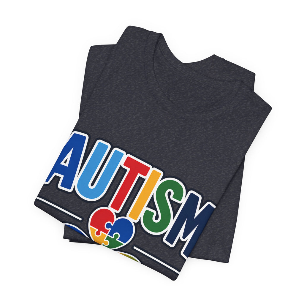 Autism Abuelo Shirt | Proud Autism Grandpa T-Shirt | Spanish Grandpa Puzzle Heart Infinity Design | Autism Awareness & Acceptance Gift