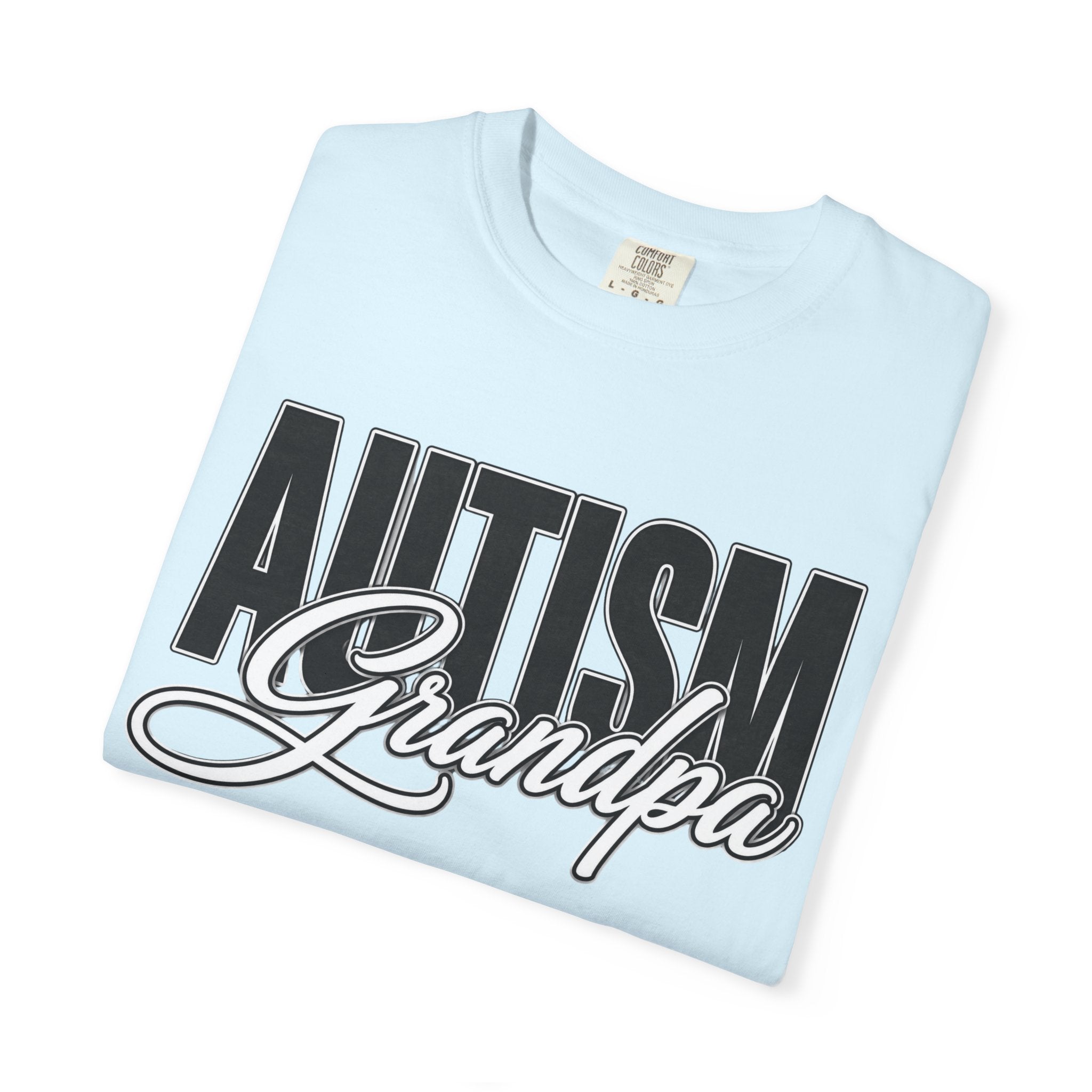 Autism Grandpa Shirt Proud Autism Grandpa T Shirt Autism Awareness Autism Acceptance Gift Puzzle Heart Special Needs Grandpa Tee