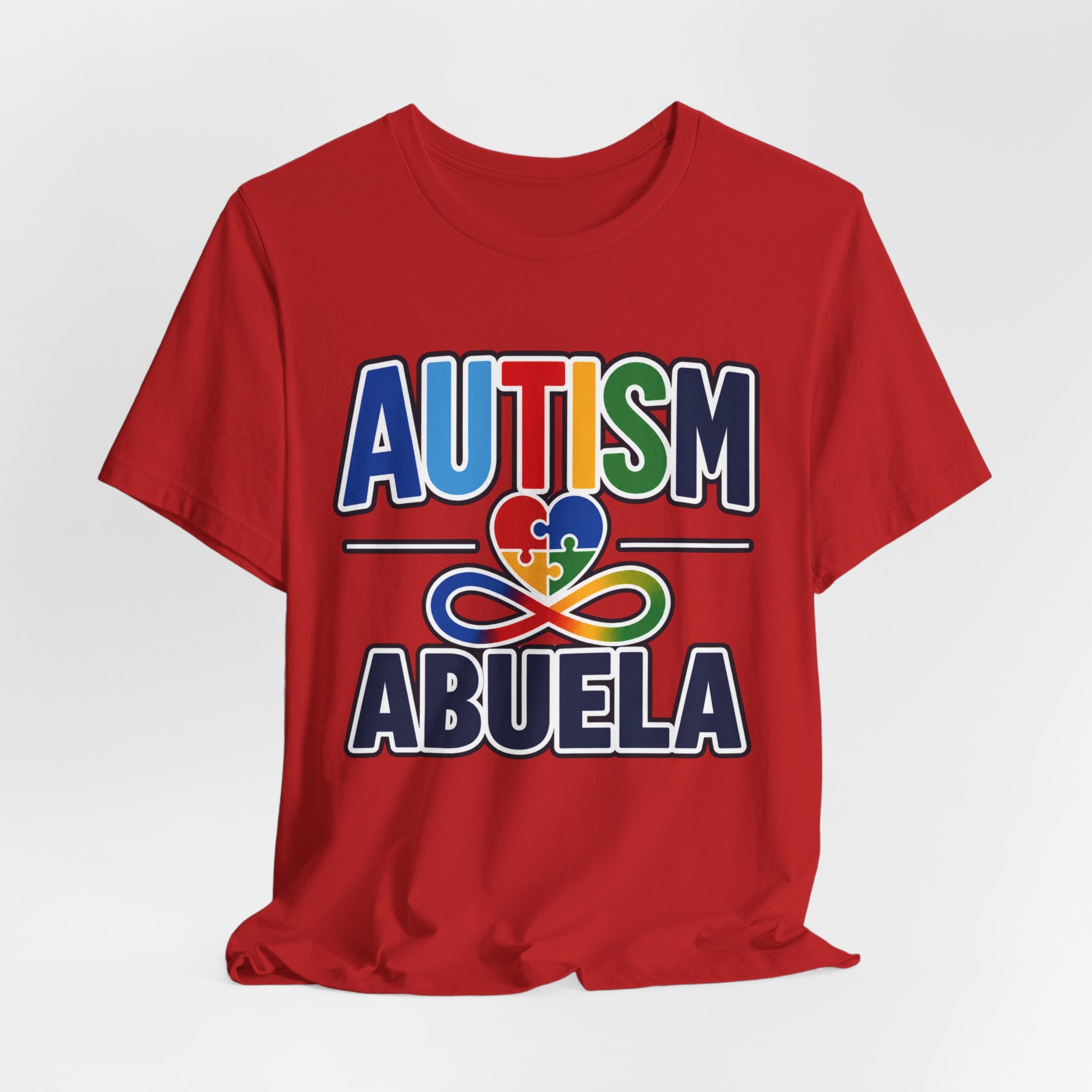 Autism Abuela Shirt Autism Grandma T Shirt Spanish Grandma Gift Puzzle Heart Autism Awareness Autism Acceptance Special Needs Family