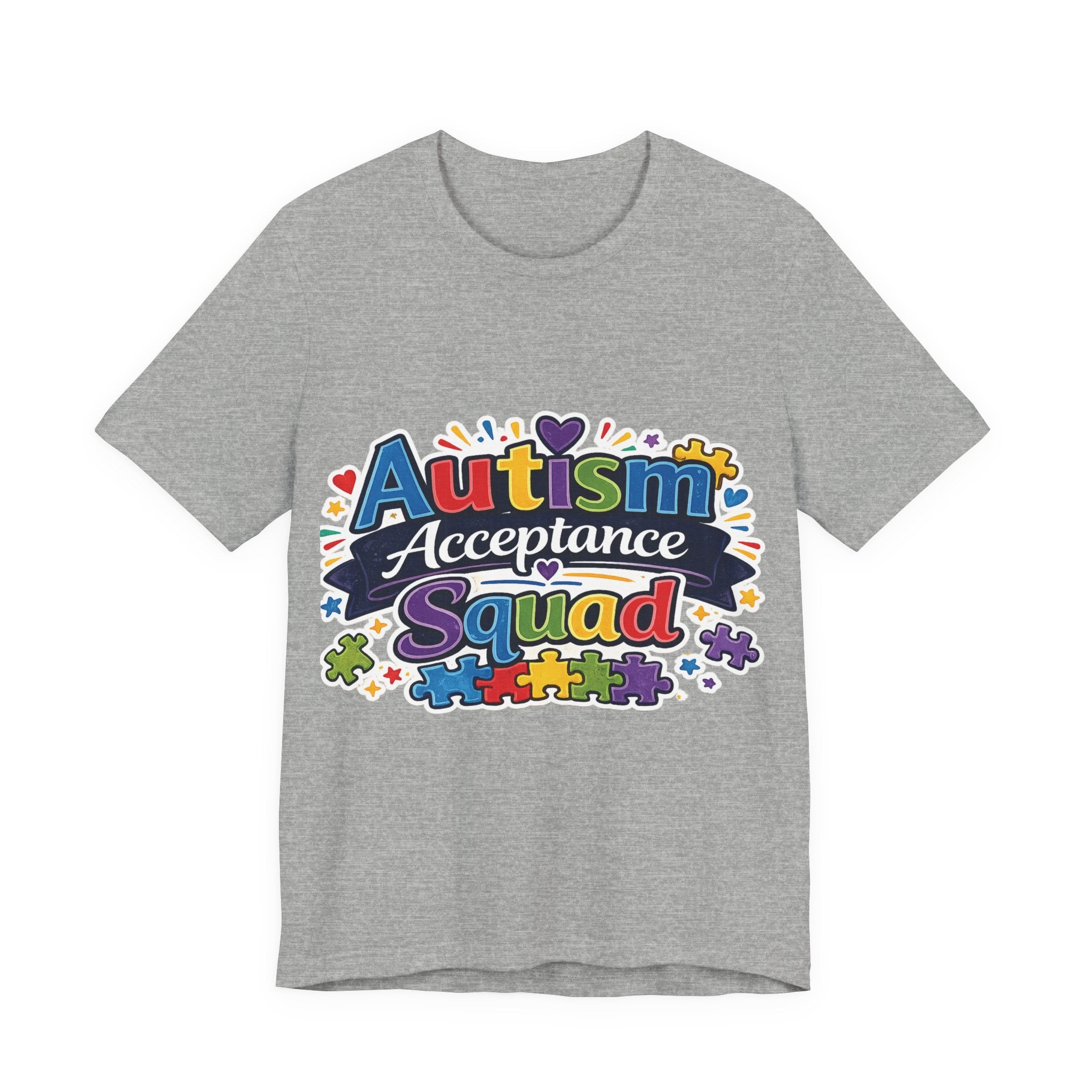 Autism Acceptance Squad Shirt, Autism T-Shirt, Inclusion Tee, Infinity Symbol Shirt, Neurodiversity Gift, Autism Family Apparel