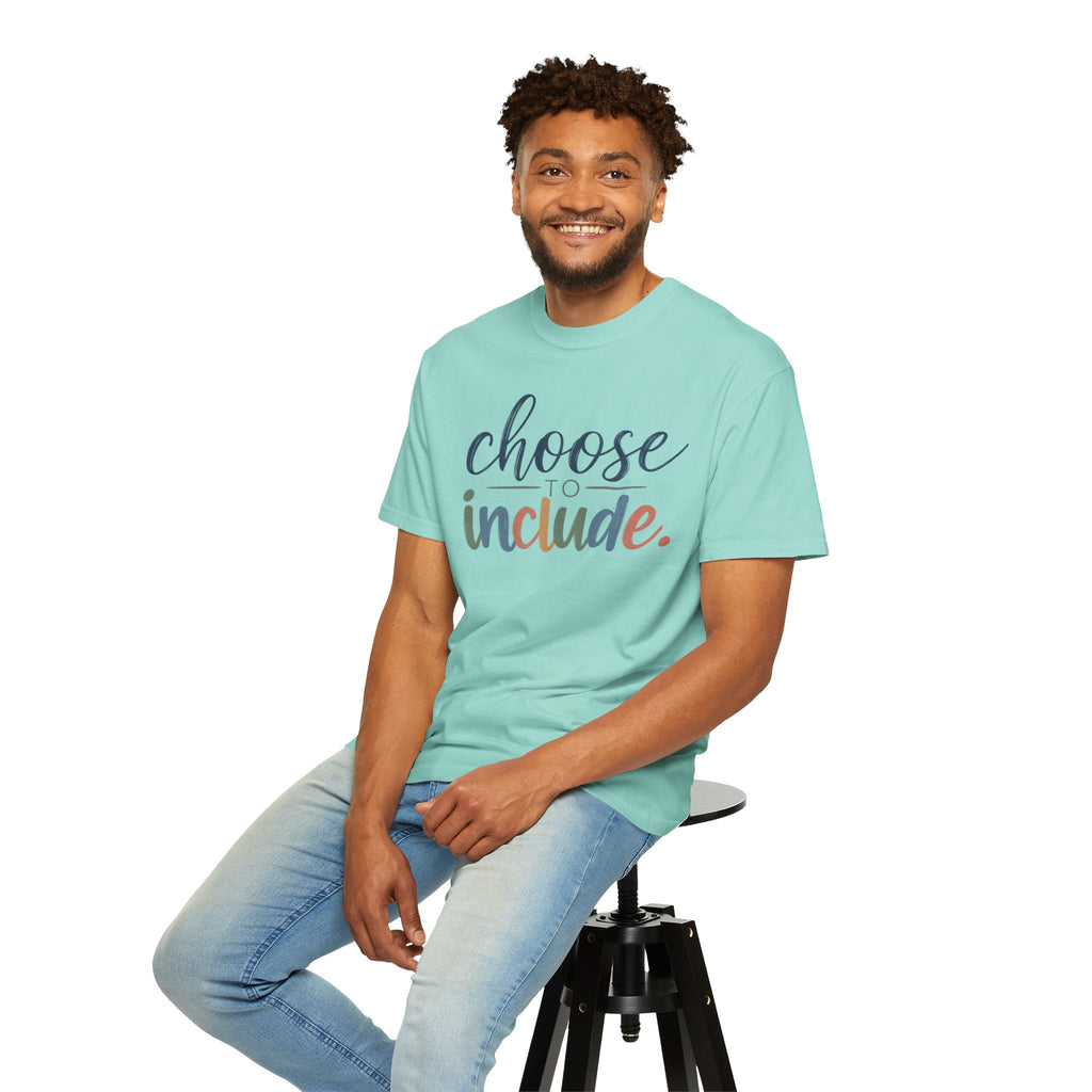 Choose To Include Shirt, Inclusion Pride Typography Tee, Autism Acceptance T-Shirt, Special Education Teacher Gift, Diversity Apparel