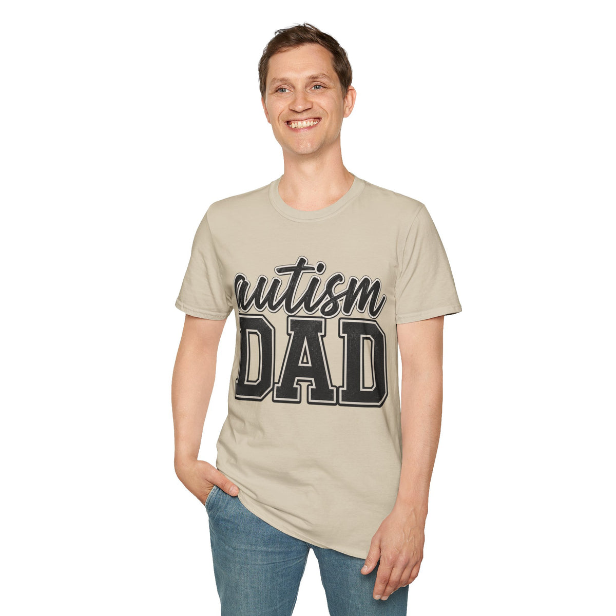 Autism Dad T-Shirt | Awareness Script and Special Needs