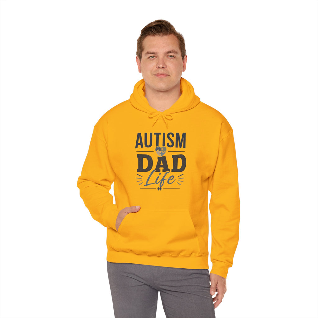 Autism Dad Life Hoodie | Autism Awareness Dad Sweatshirt