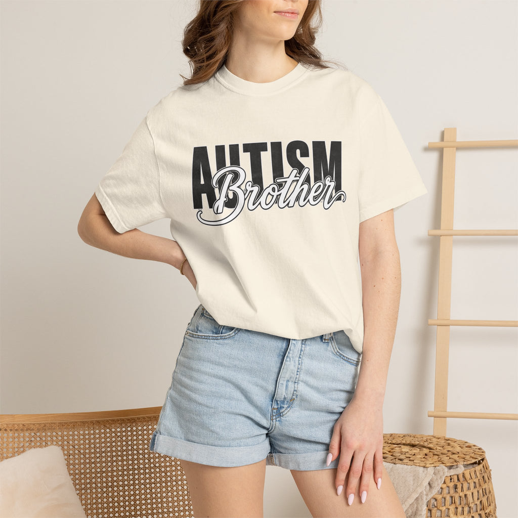Autism Brother Shirt Proud Autism Brother T Shirt Autism Awareness Autism Acceptance Gift Puzzle Heart Special Needs Sibling Tee