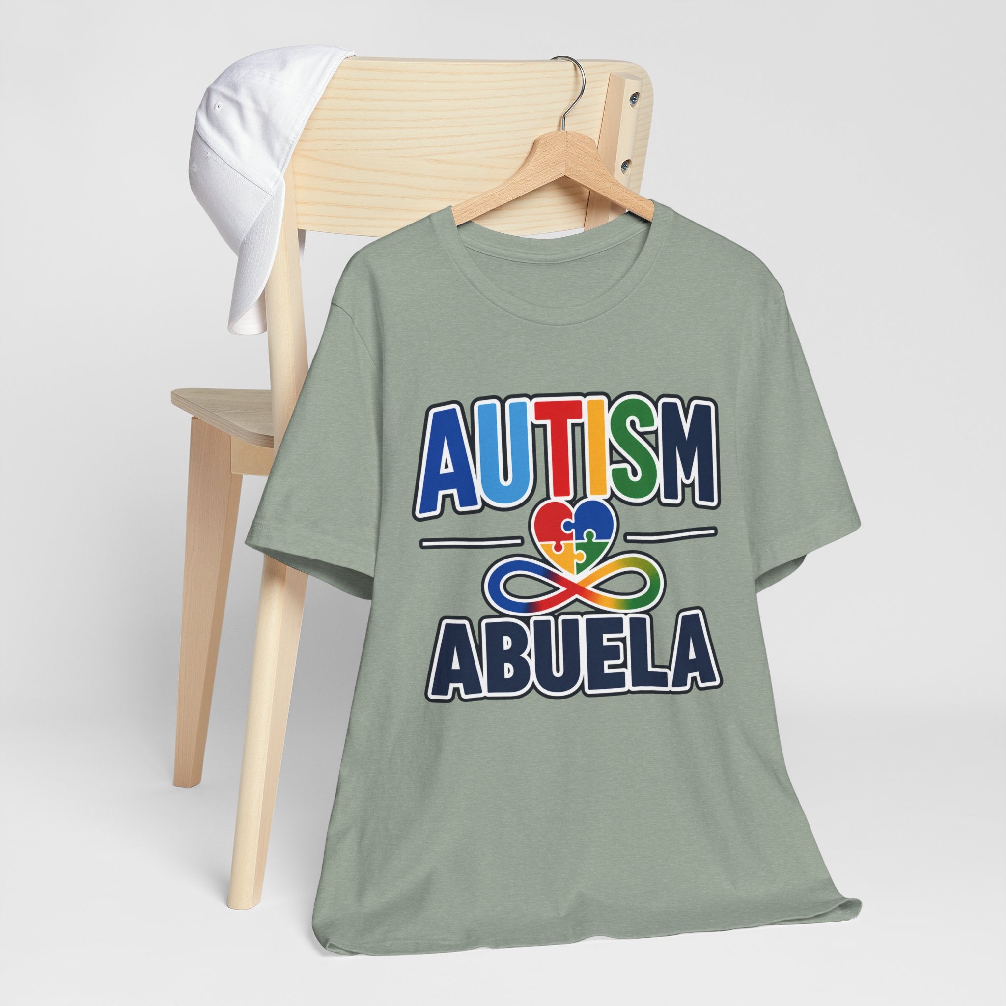 Autism Abuela Shirt Autism Grandma T Shirt Spanish Grandma Gift Puzzle Heart Autism Awareness Autism Acceptance Special Needs Family