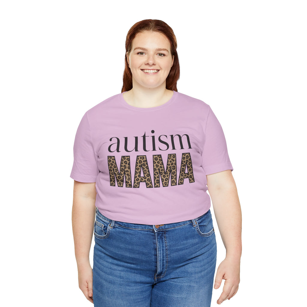 Autism MAMA Leopard Print Tee | Autism Awareness Shirt
