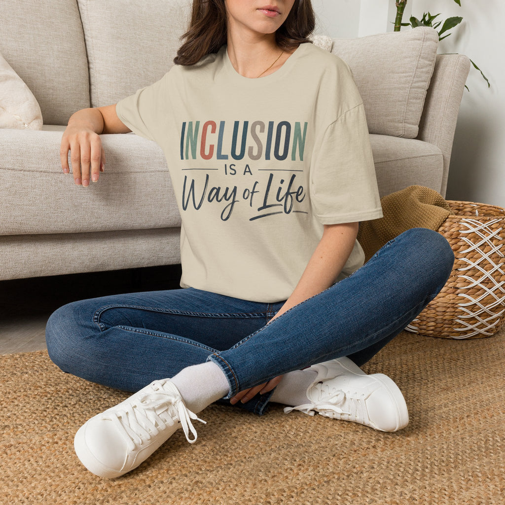 Inclusion Is A Way Of Life Shirt Inclusion Matters T Shirt Inclusive Education Tee Special Education Teacher Gift Diversity Acceptance Shirt