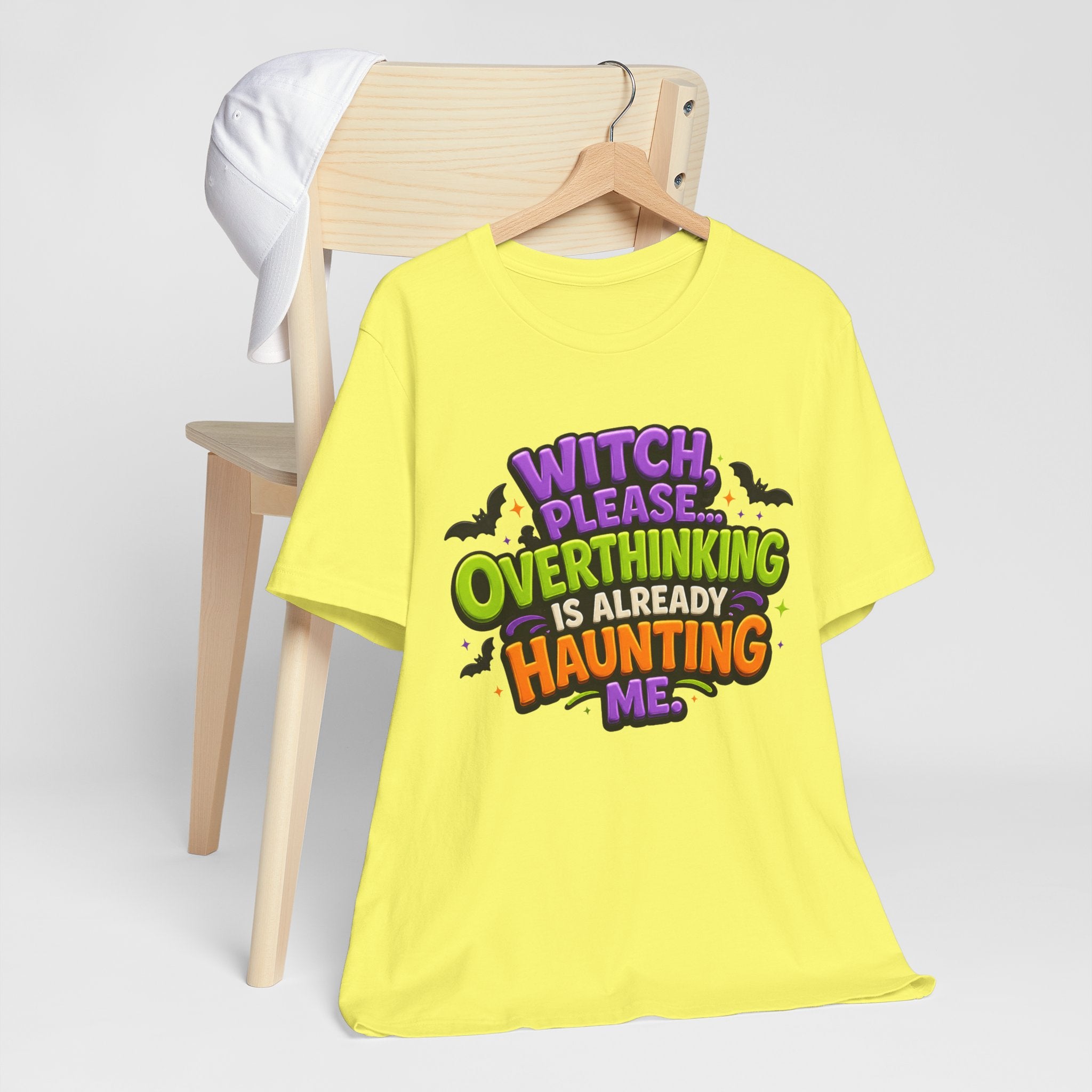 Witch Please Overthinking Is Already Haunting Me T-Shirt | Halloween Tee