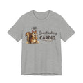 Overthinking Is My Cardio Shirt Funny Anxiety T Shirt ADHD Overthinking Tee Squirrel Graphic Mental Health Gift Neurodivergent Apparel