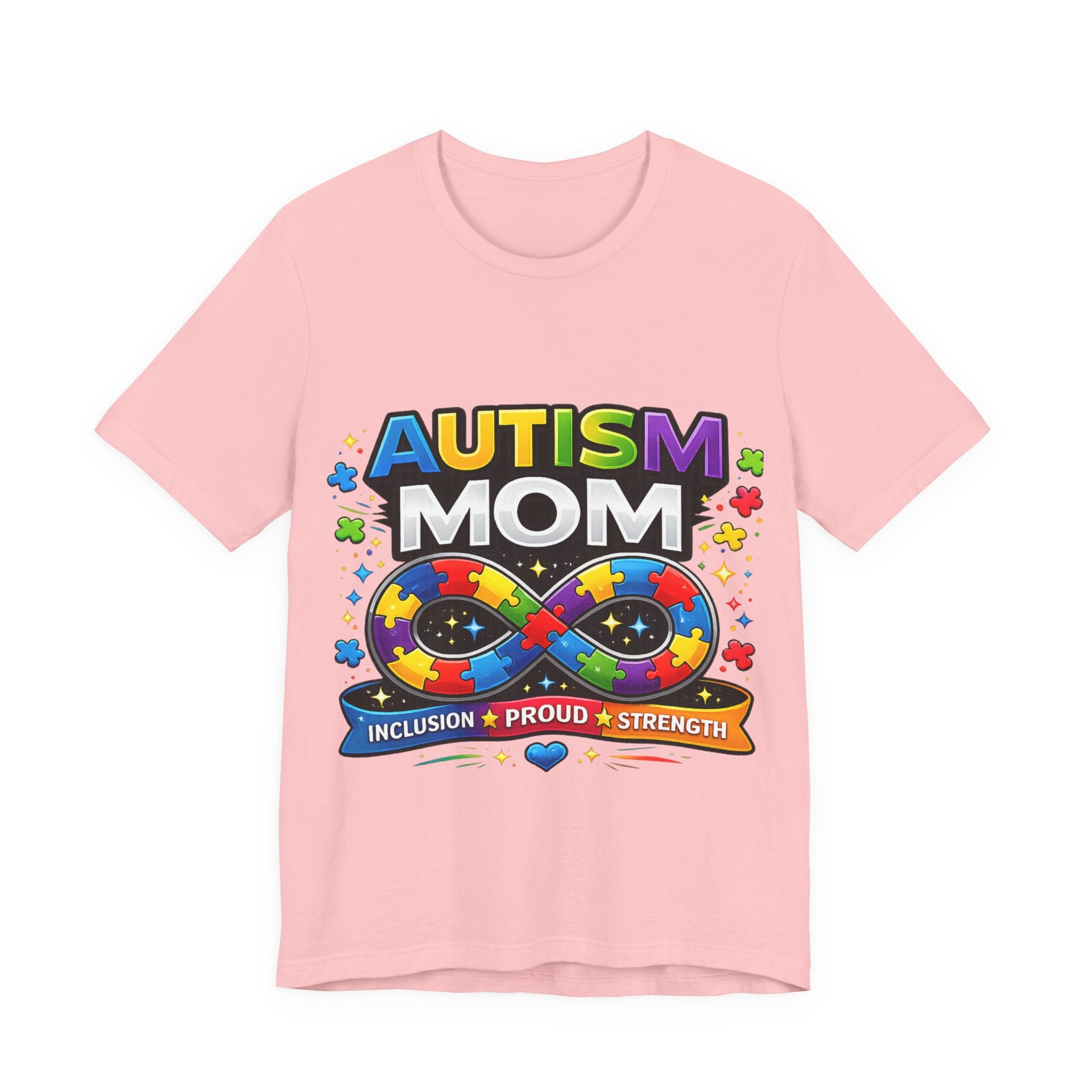 Autism Mom Shirt, Infinity Symbol T-Shirt, Proud Autism Mom Tee, Autism Acceptance Shirt, Inclusion Apparel, Family Support Shirt