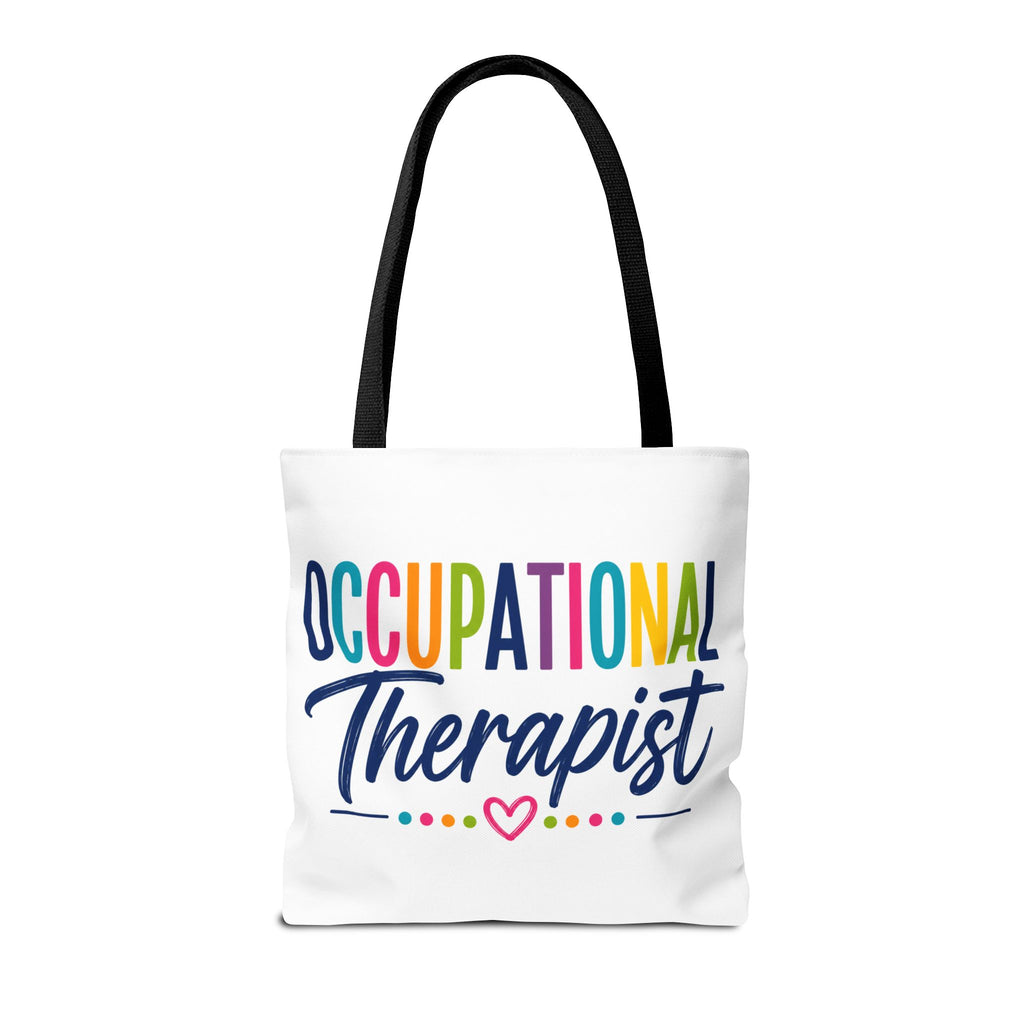 Occupational Therapist Tote Bag | Rainbow Script Healthcare Professional