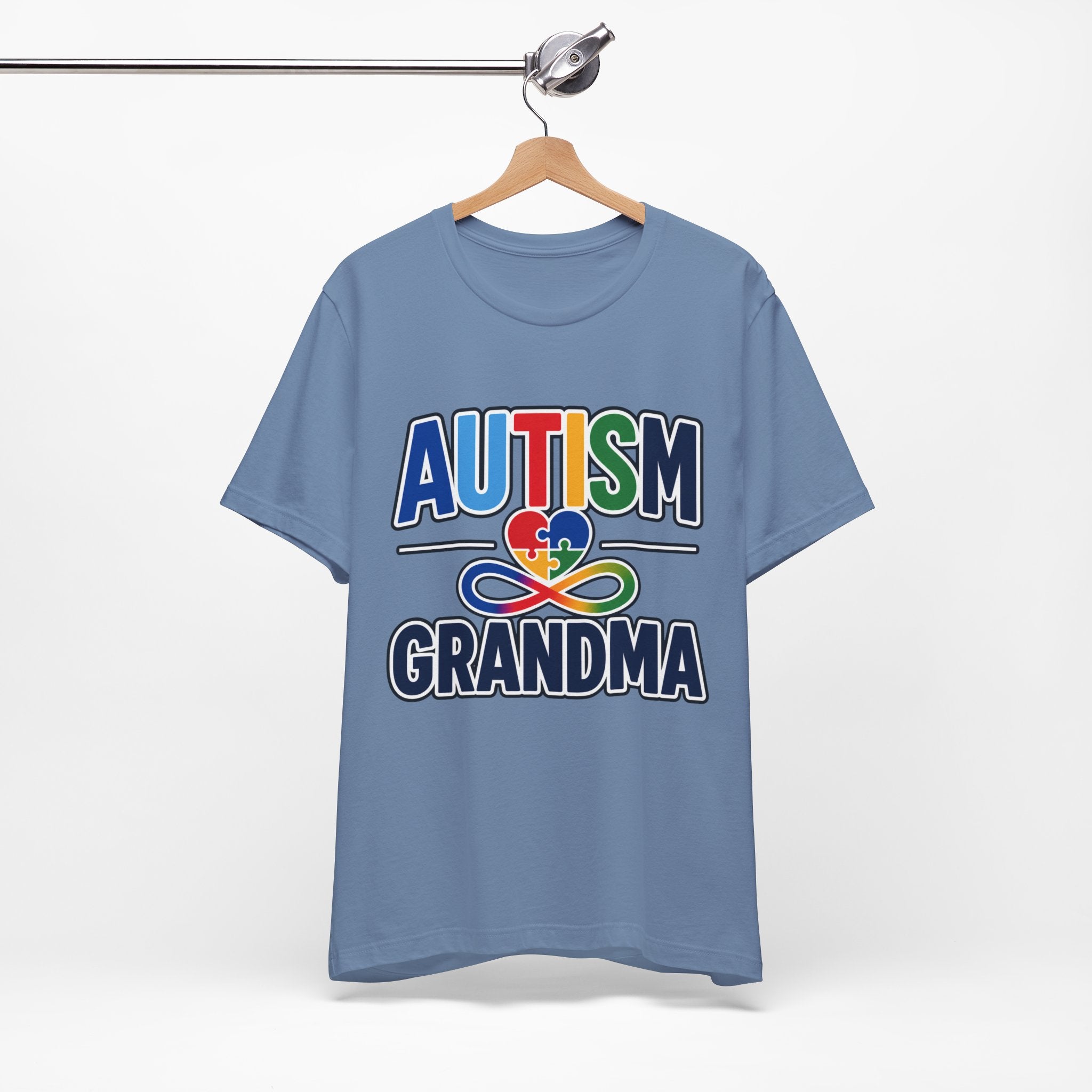 Autism Grandma Shirt | Puzzle Heart Infinity T-Shirt | Proud Autism Grandma Tee | Autism Awareness & Acceptance Gift