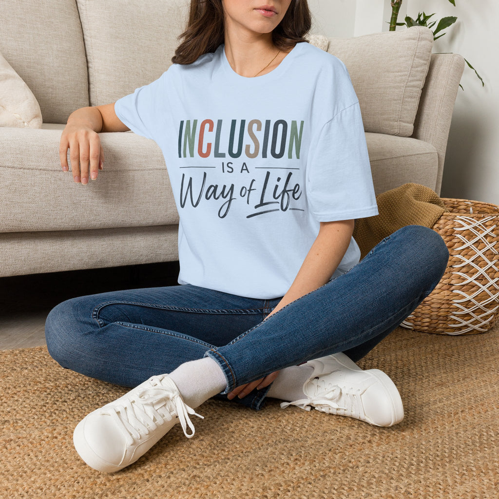 Inclusion Is A Way Of Life Shirt Inclusion Matters T Shirt Inclusive Education Tee Special Education Teacher Gift Diversity Acceptance Shirt