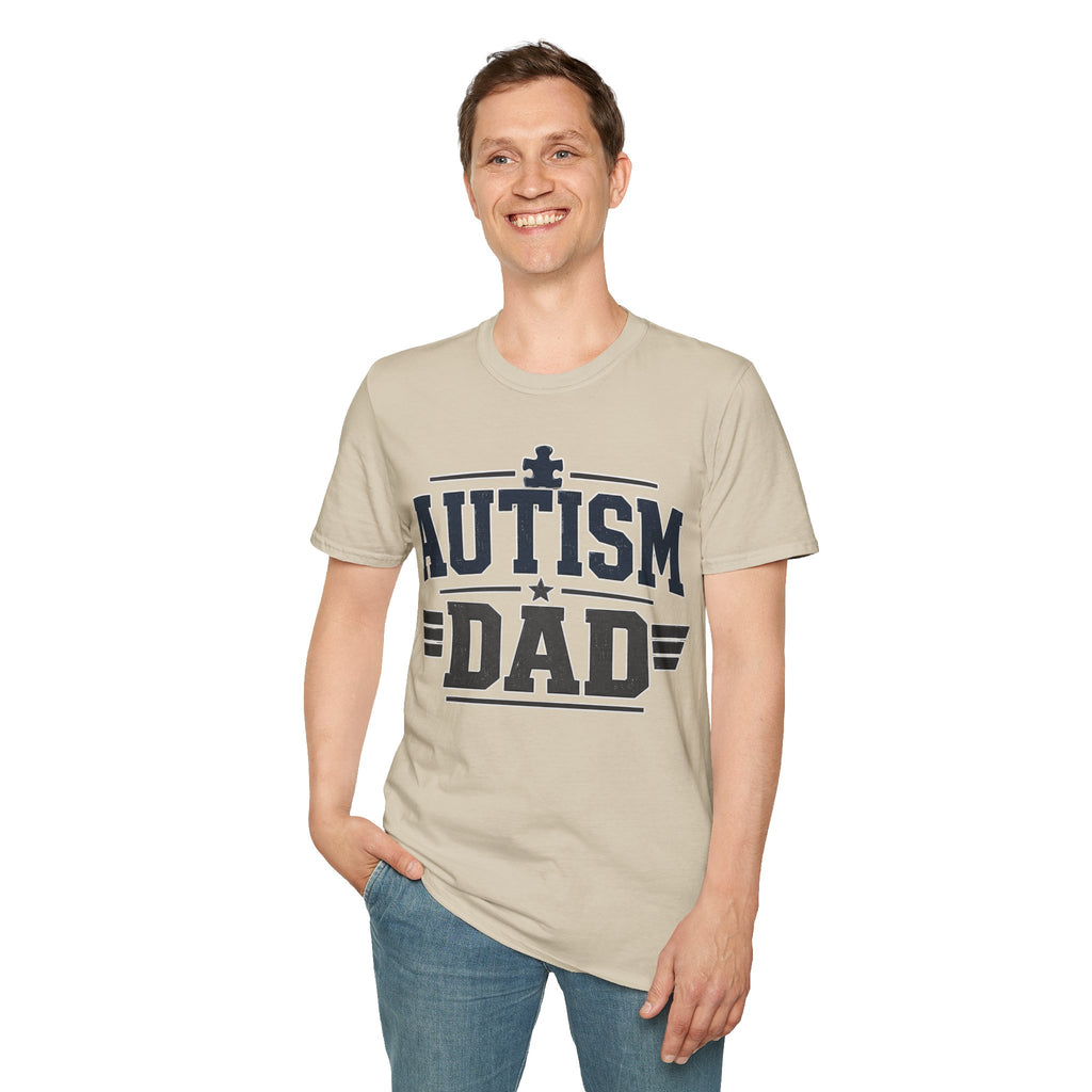 Autism Dad T-Shirt — Proud Autism Awareness Tee for Fathers