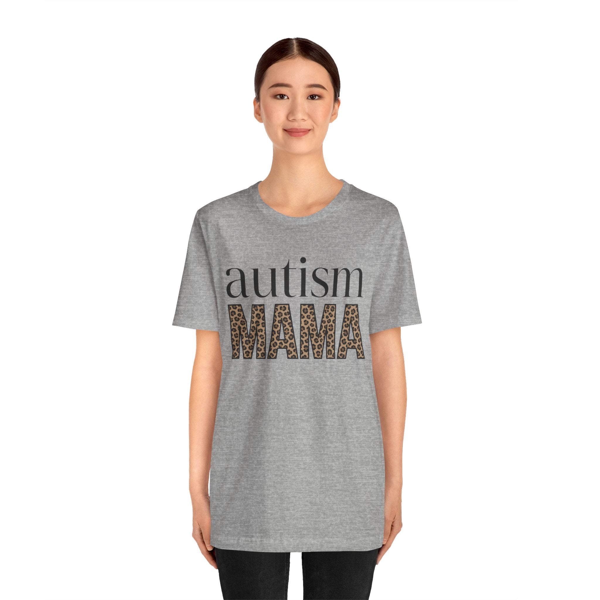 Autism MAMA Leopard Print Tee | Autism Awareness Shirt
