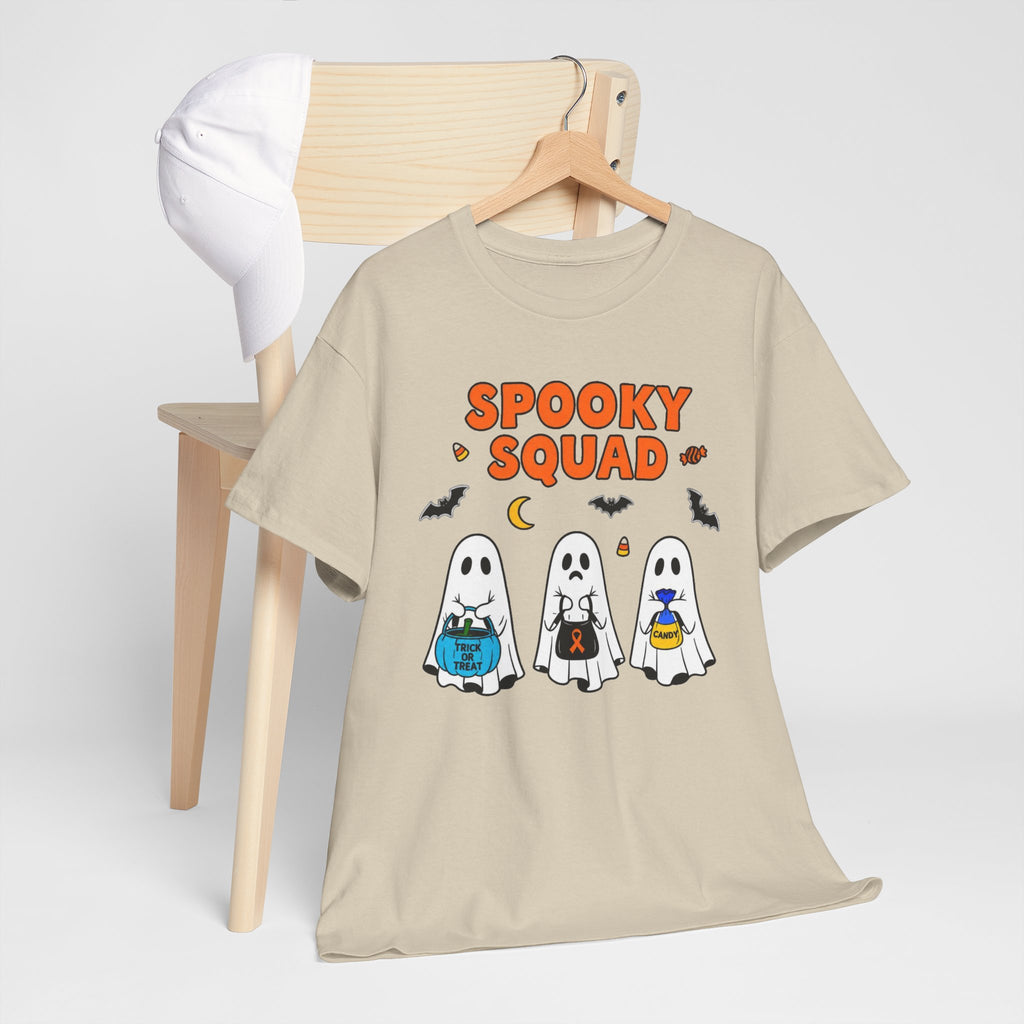Spooky Squad Ghosts T-Shirt, Halloween Trick Or Treat Tee, Funny Halloween Family Shirt, Matching Halloween Group Costum
