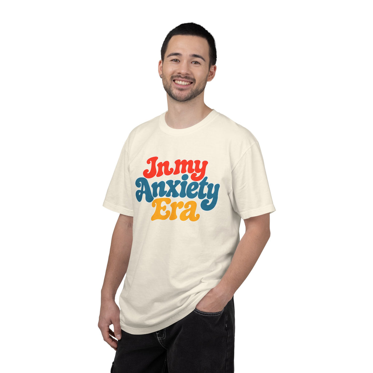 I Am In My Anxiety Era Shirt Anxiety Awareness T Shirt Mental Health Tee Cute Pastel Graphic Shirt Self Care Gift Unisex Apparel