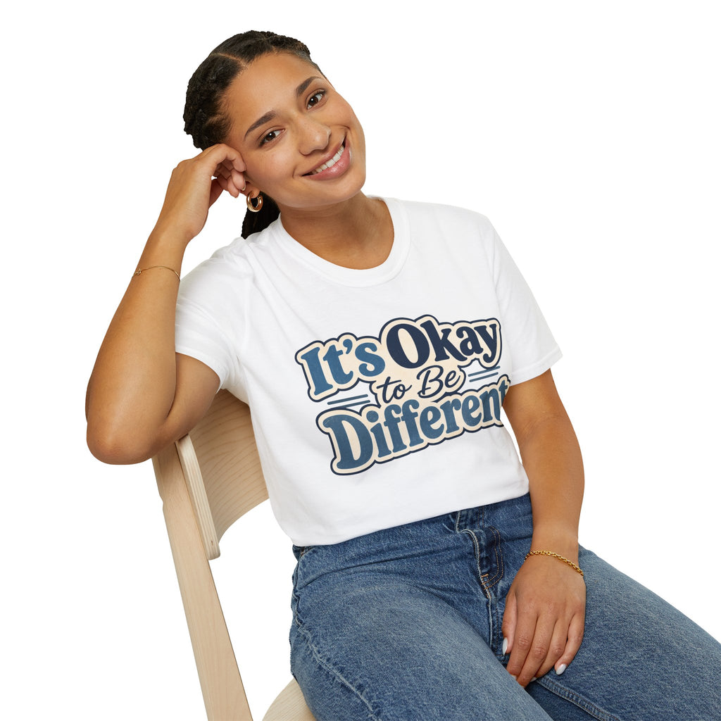 It's Okay to Be Different Shirt, Autism Awareness Tee, Neurodiversity Shirt, Inclusion Acceptance T-Shirt, Special Education Teacher Gift
