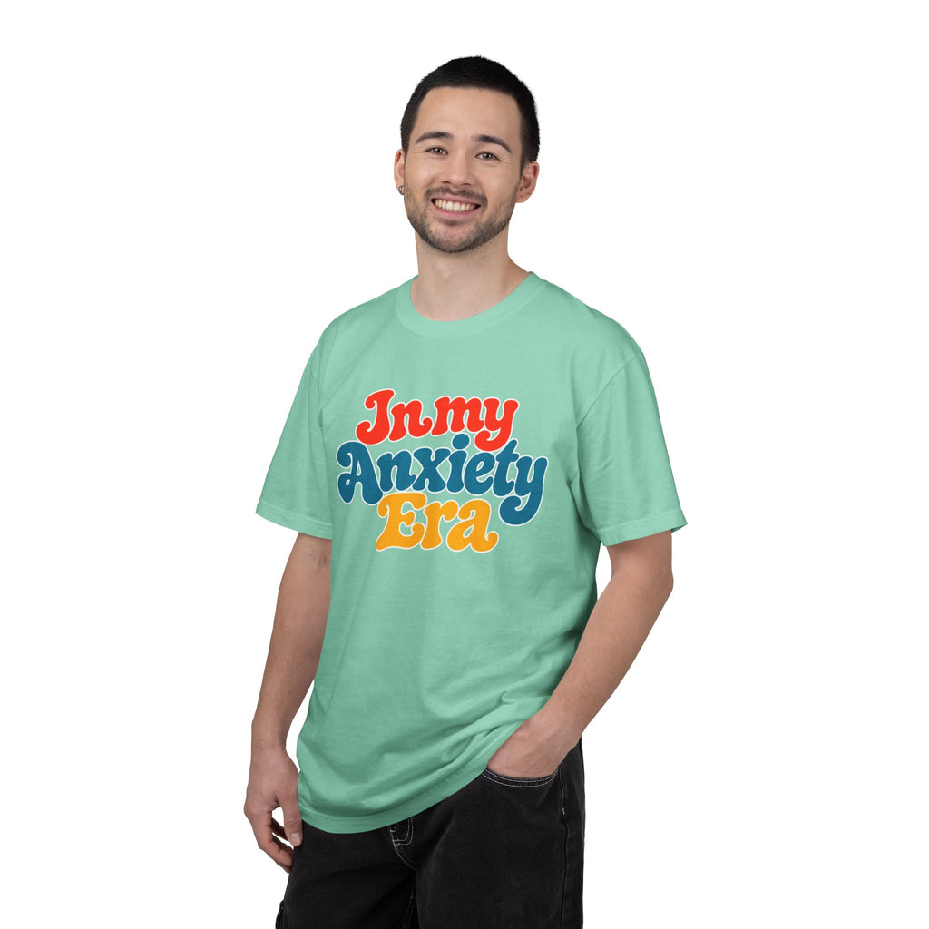 I Am In My Anxiety Era Shirt Anxiety Awareness T Shirt Mental Health Tee Cute Pastel Graphic Shirt Self Care Gift Unisex Apparel