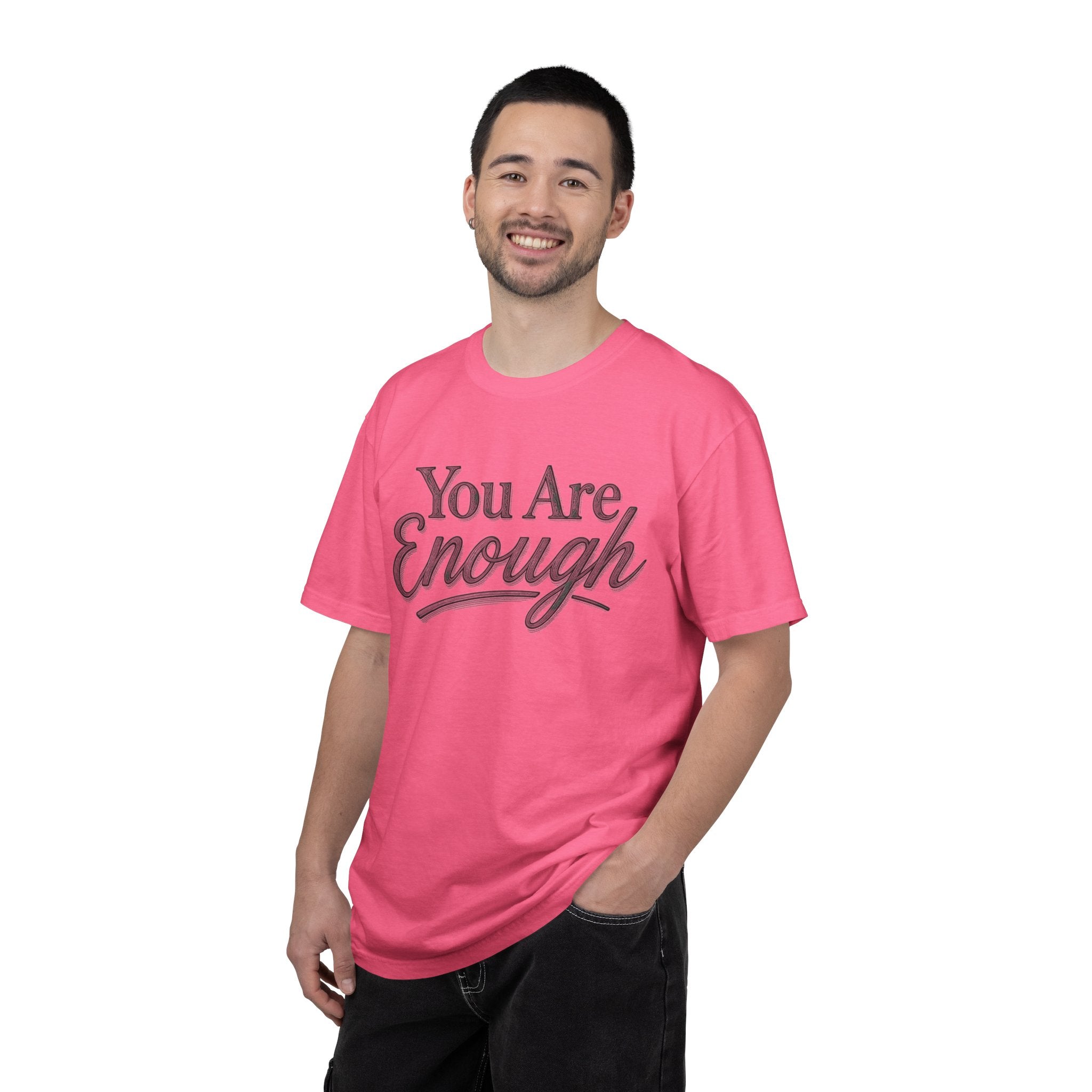 You Are Enough Shirt Inspirational T Shirt Positive Affirmation Tee Mental Health Awareness Shirt Self Love Gift Motivational Apparel