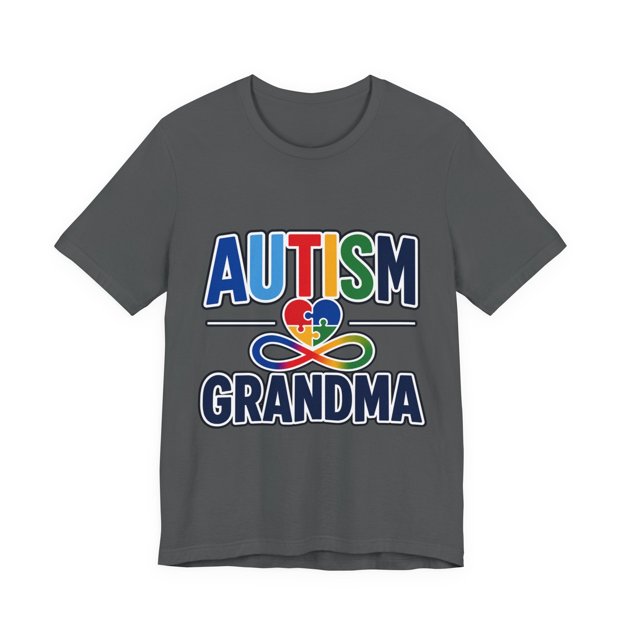 Autism Grandma Shirt | Puzzle Heart Infinity T-Shirt | Proud Autism Grandma Tee | Autism Awareness & Acceptance Gift