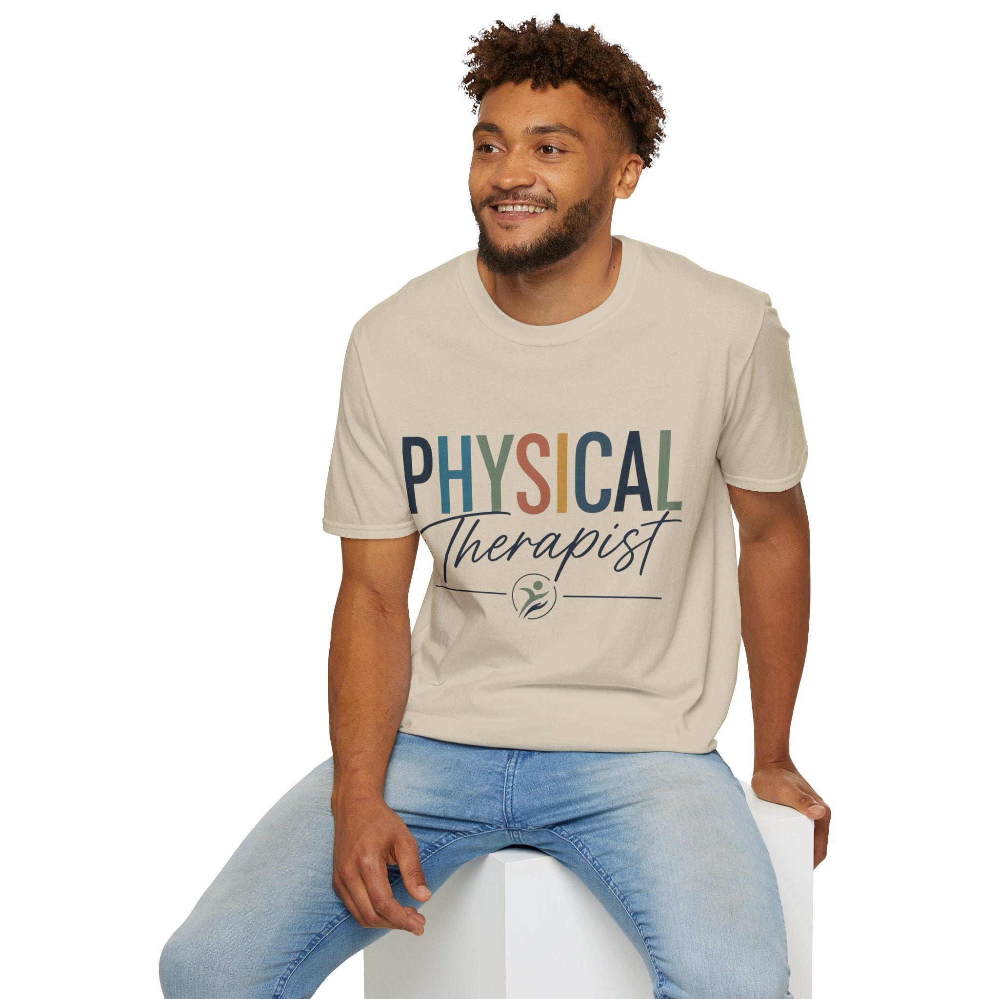 Physical Therapist Shirt | PT T-Shirt | Colorful Therapy Graphic Tee | Physical Therapy Gift | Therapist Apparel | Healthcare Professional