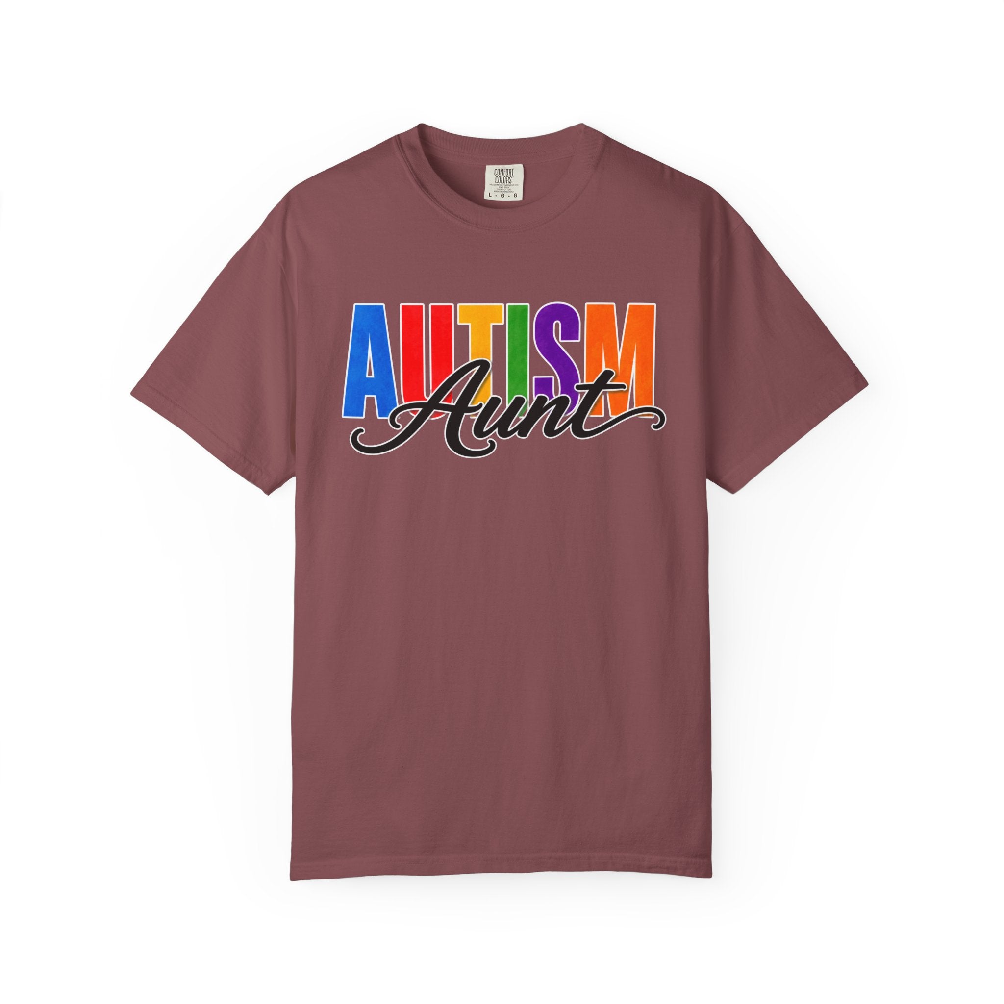 Autism Aunt Shirt Proud Autism Aunt T Shirt Autism Awareness Autism Acceptance Gift Puzzle Heart Special Needs Family Tee