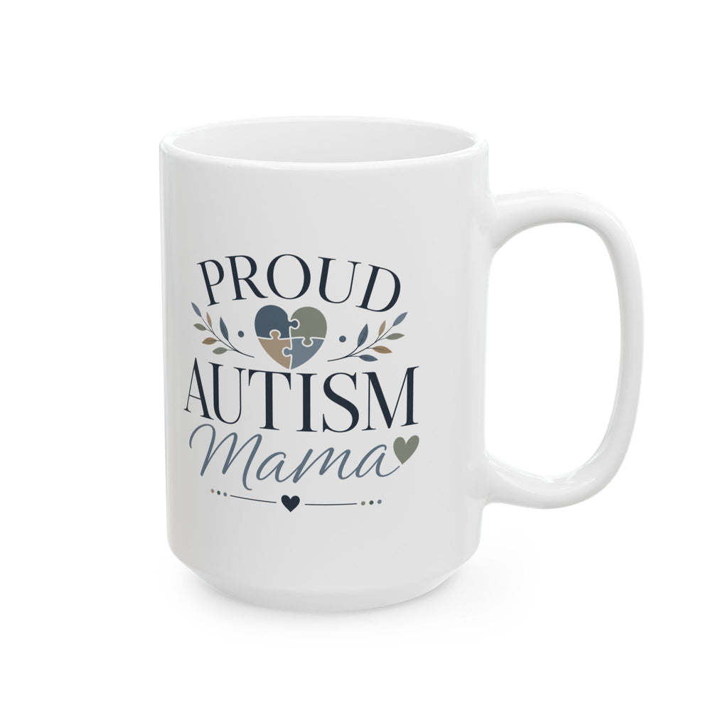 Autumn Mama Ceramic Mug – Proud Autumn Mom Coffee Cup (11oz, 15oz)