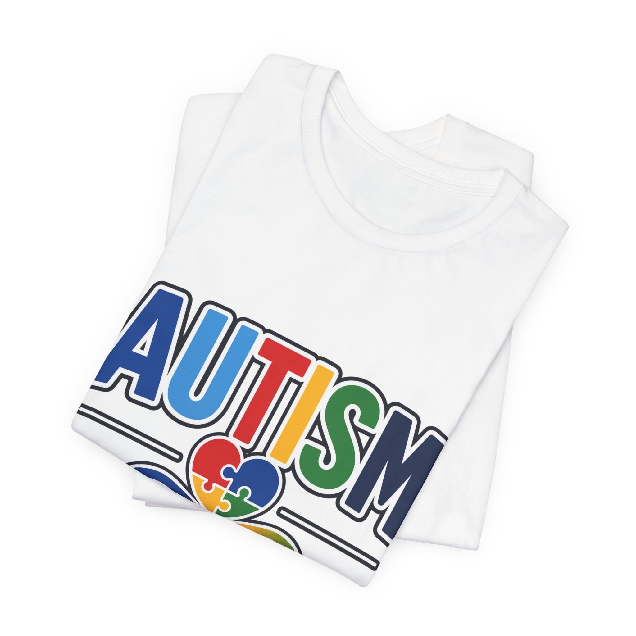Autism Mom Shirt | Rainbow Puzzle Heart Infinity T-Shirt | Proud Autism Mom Tee | Autism Awareness & Acceptance Gift for Mothers
