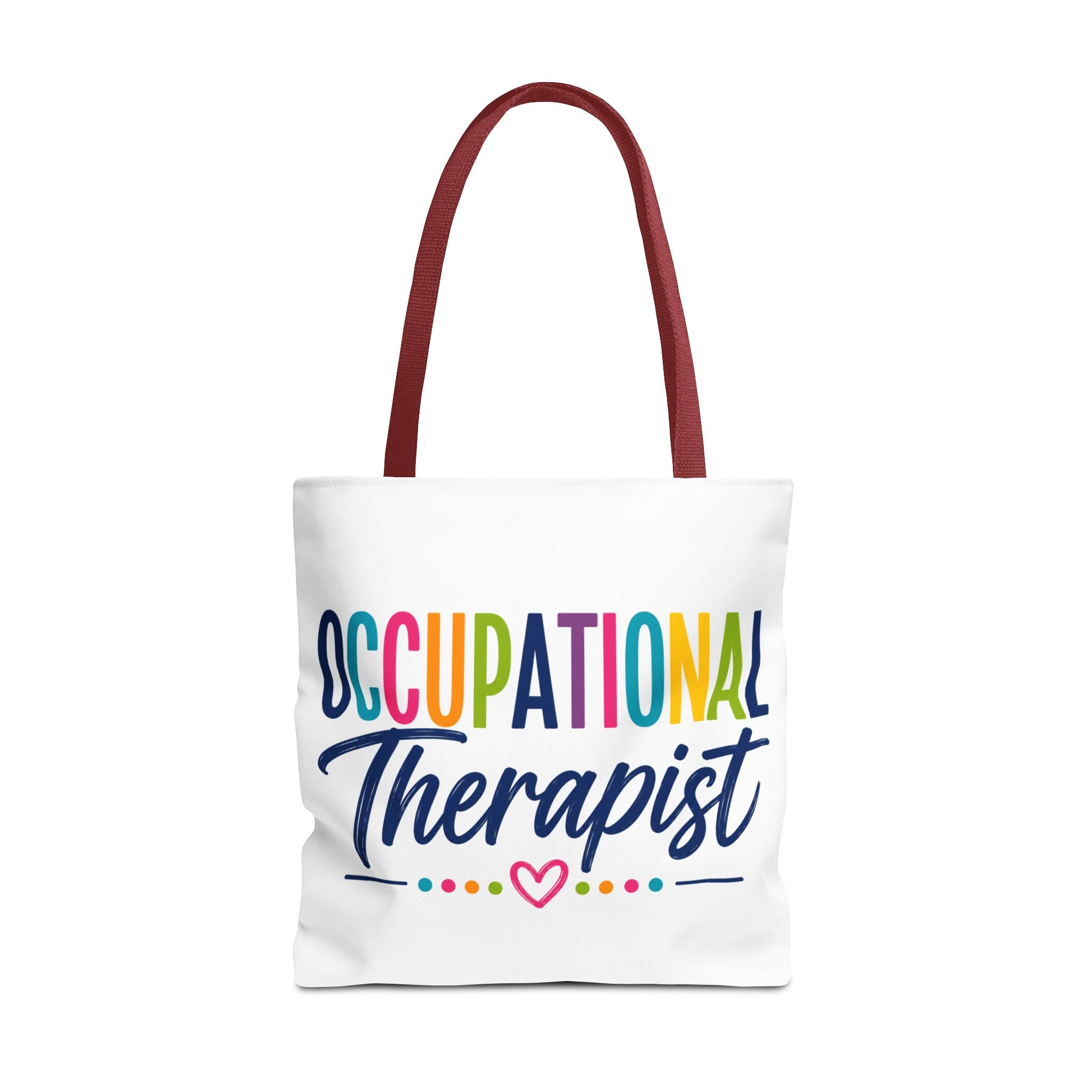 Occupational Therapist Tote Bag | Rainbow Script Healthcare Professional