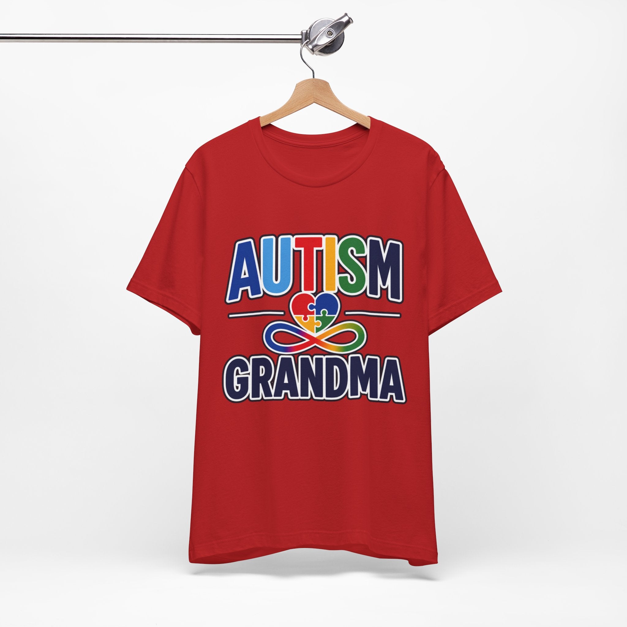 Autism Grandma Shirt | Puzzle Heart Infinity T-Shirt | Proud Autism Grandma Tee | Autism Awareness & Acceptance Gift