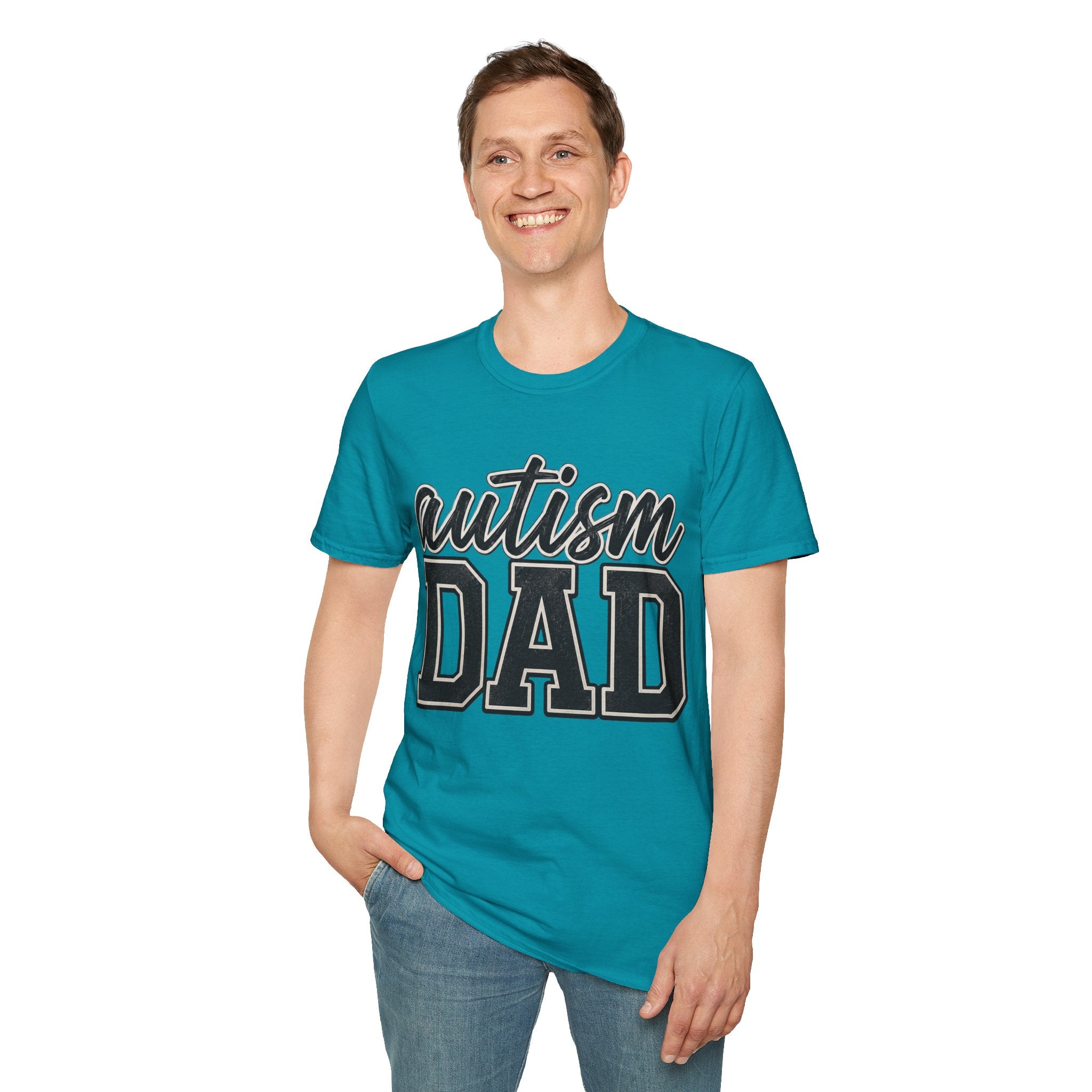 Autism Dad T-Shirt | Awareness Script and Special Needs